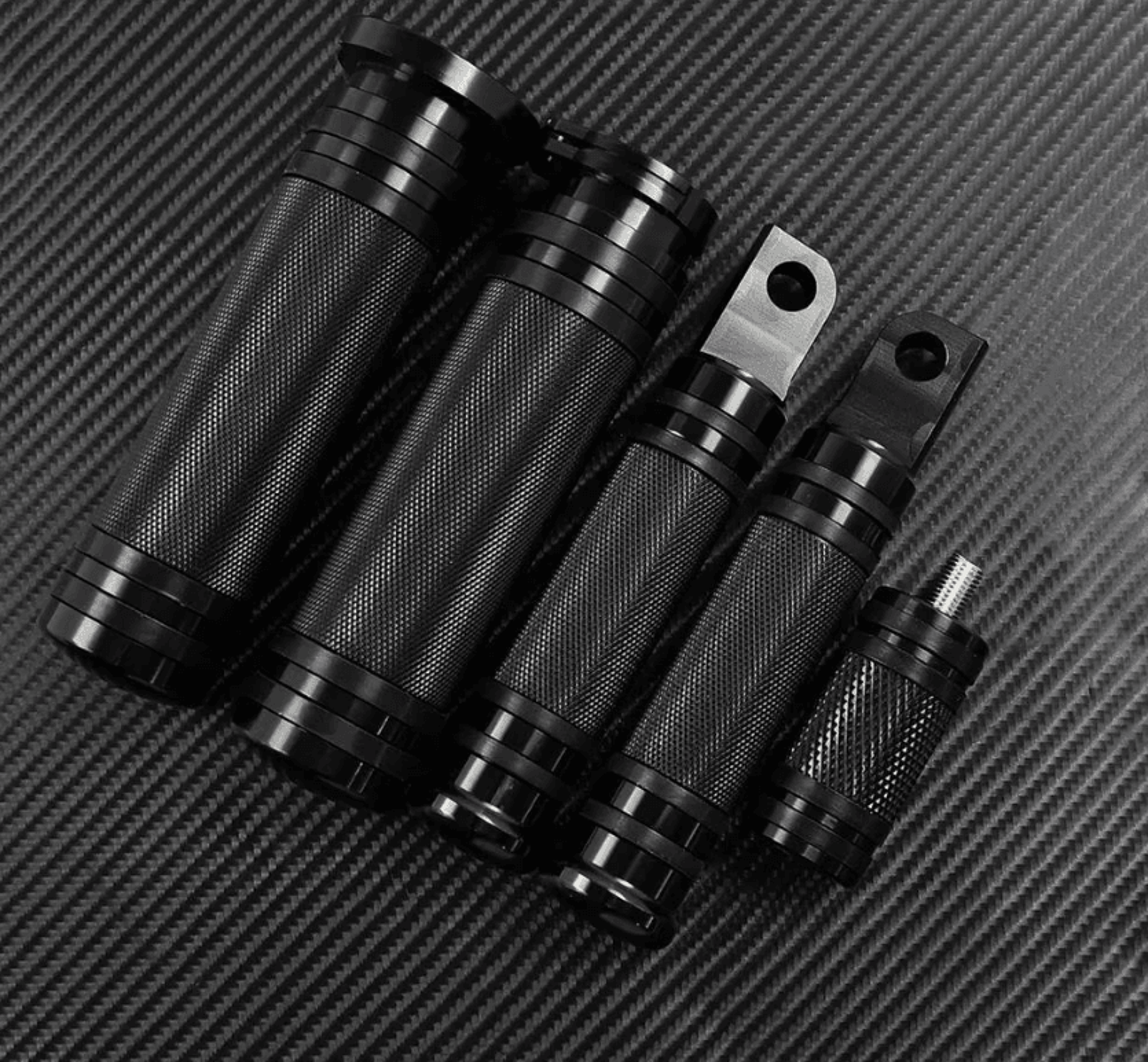cnc motorcycle grips foot pegs and shifter peg set for harley