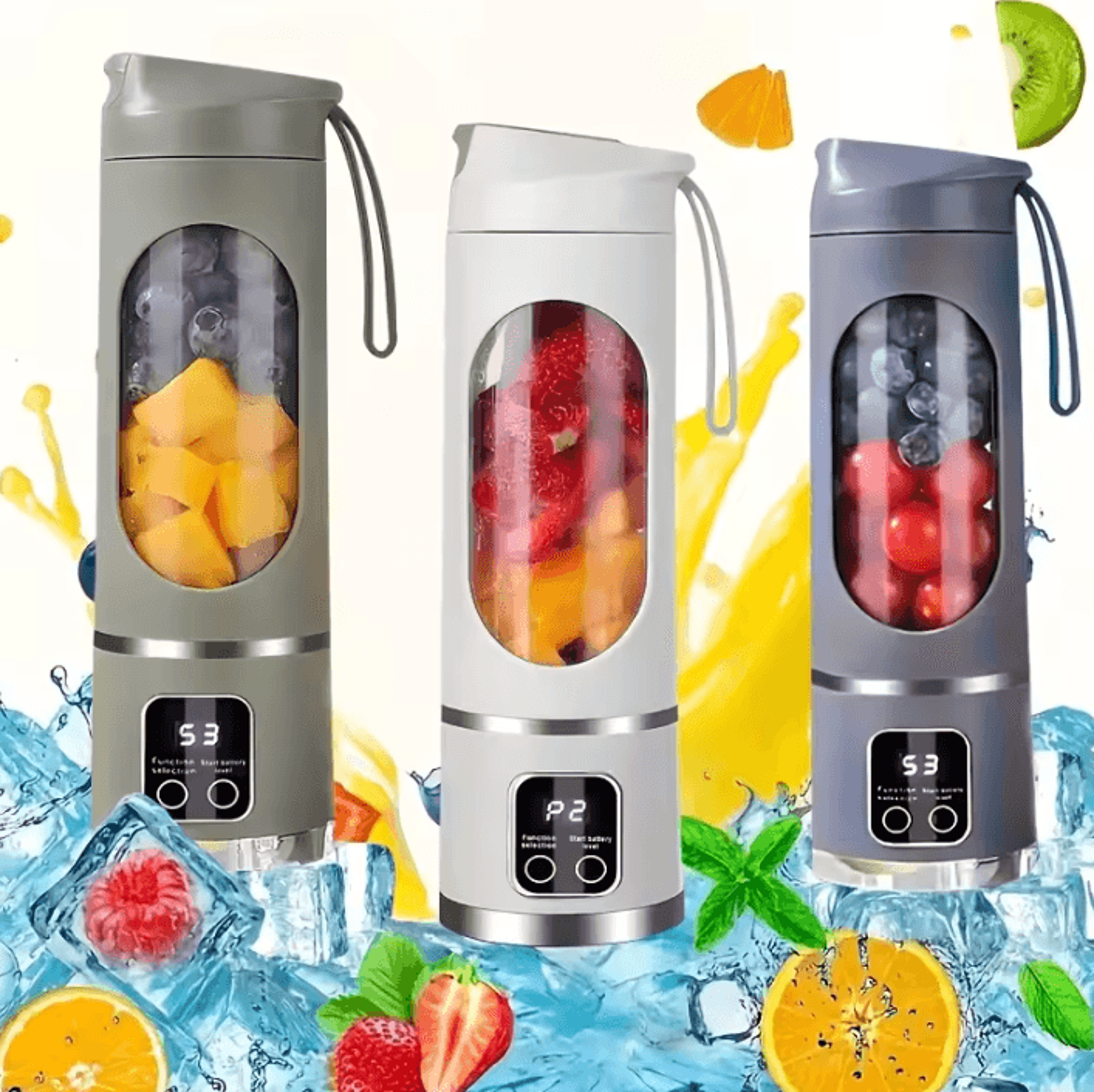blendgo usb rechargeable portable personal blender and juicer