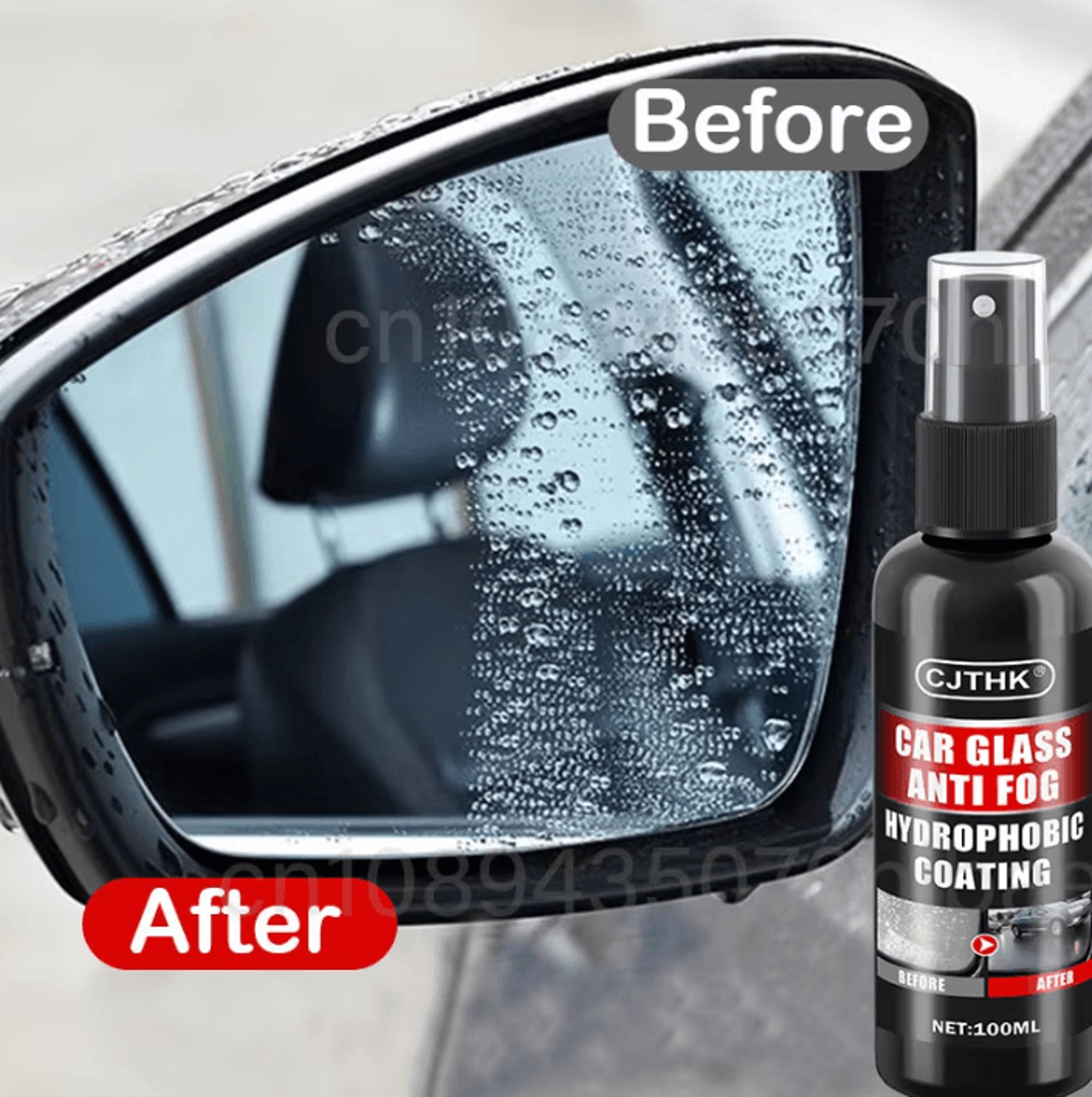 rainshield nano hydrophobic car glass coating spray