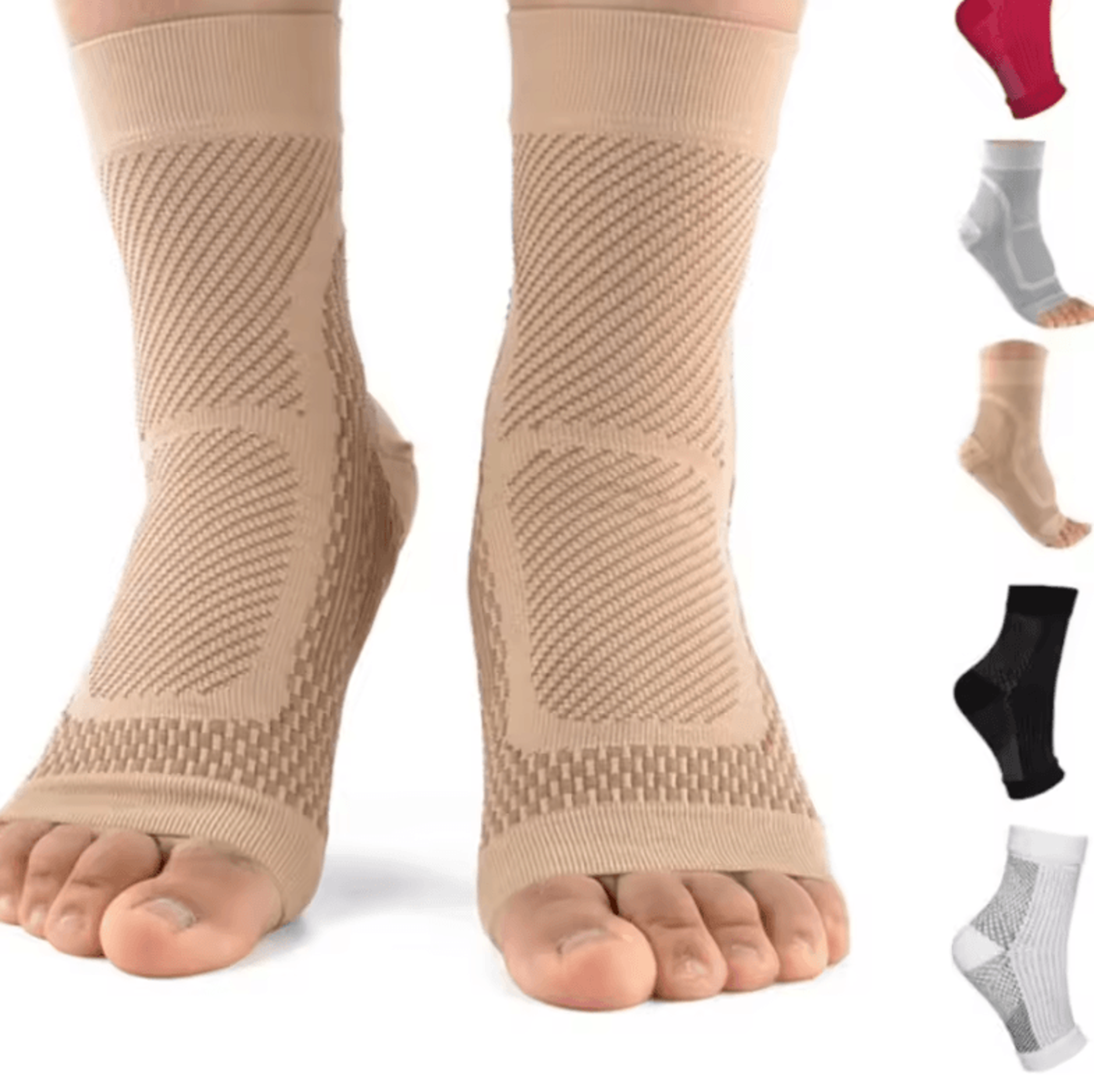ankleease compression support socks for comfortable ankle and foot support
