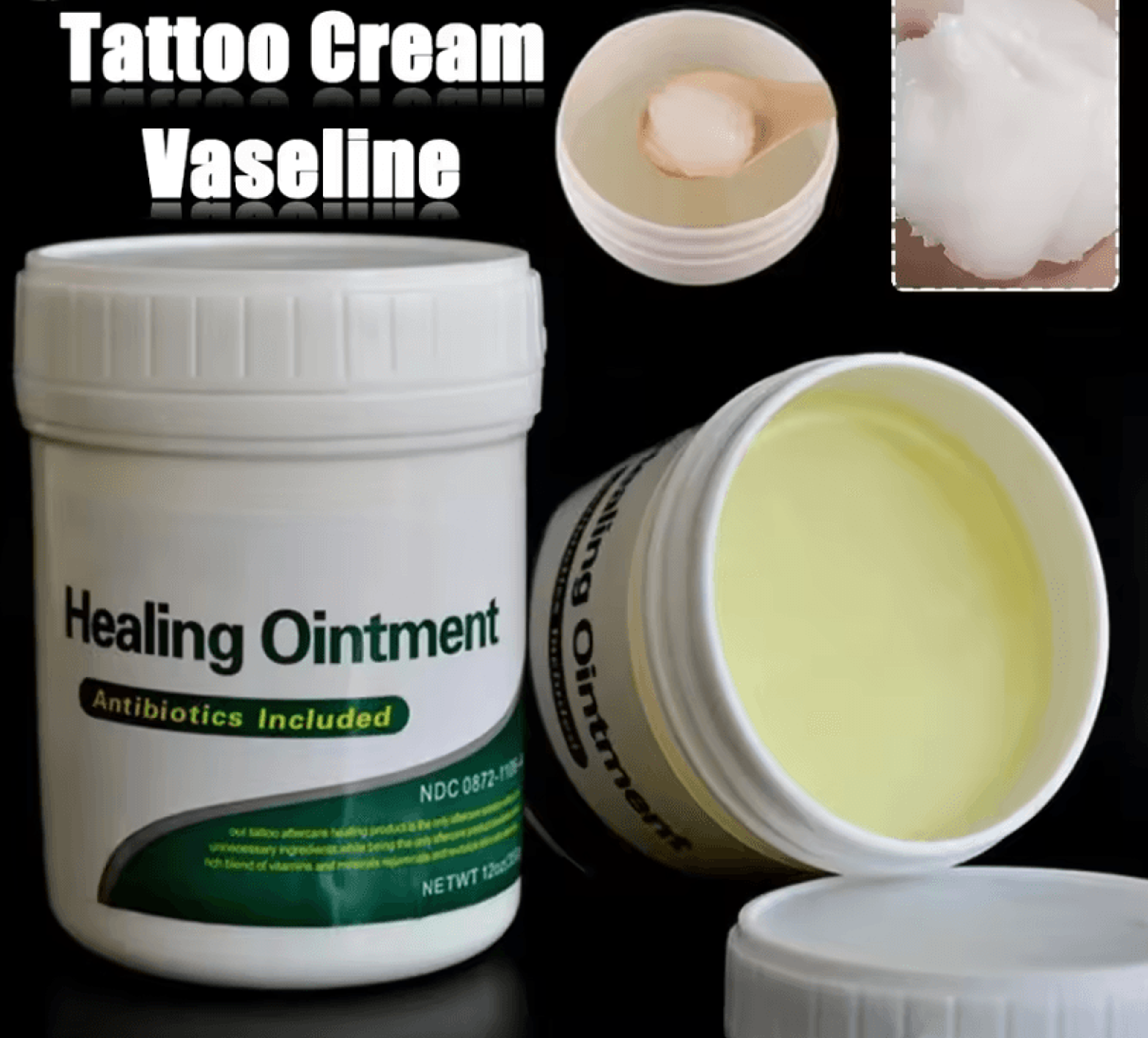 inkcare comfort tattoo vaseline balm petroleum jelly for skin protection and aftercare