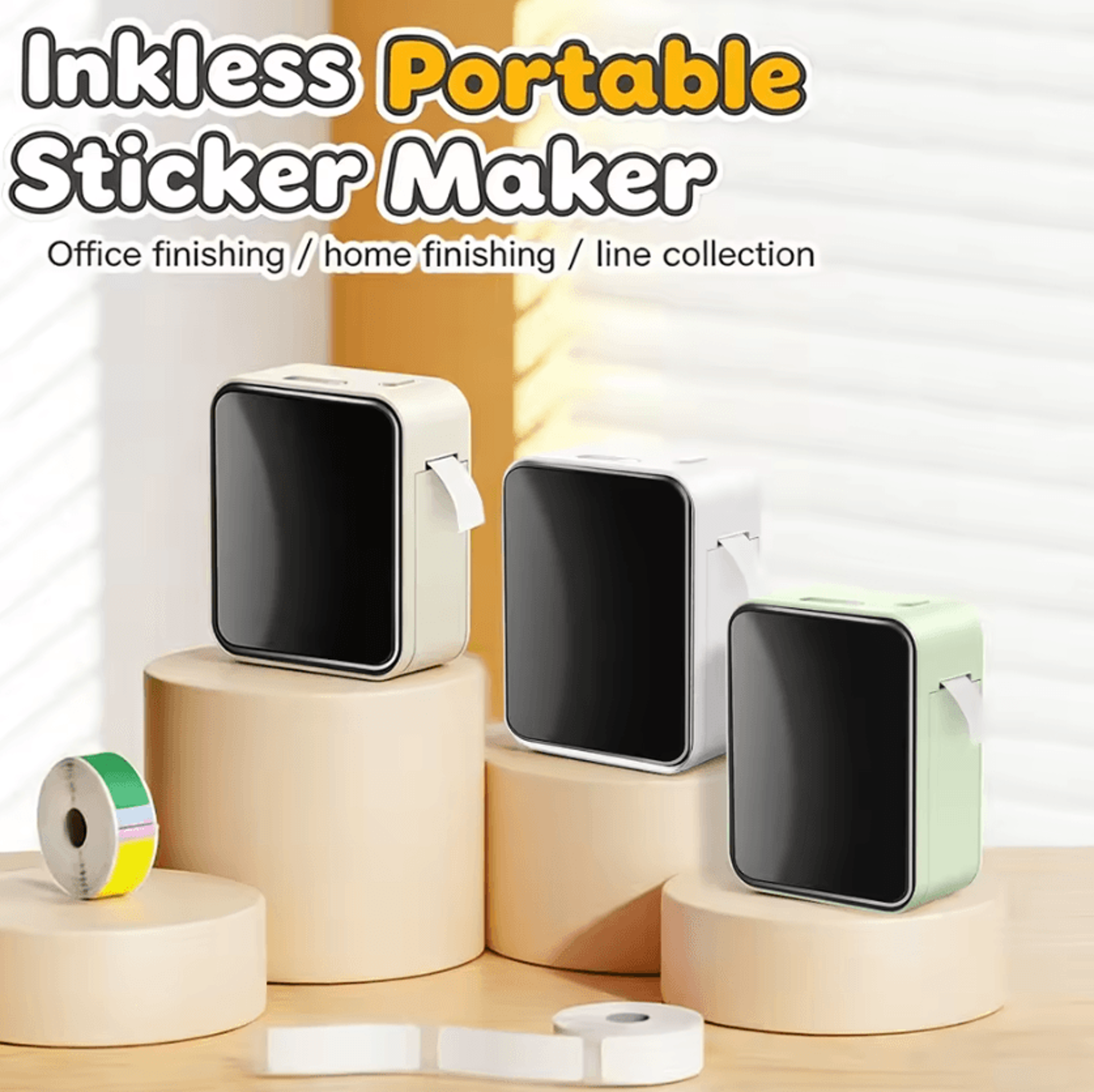 marklife p15 craftmark mini bluetooth thermal label printer for diy gifts and creative organization
