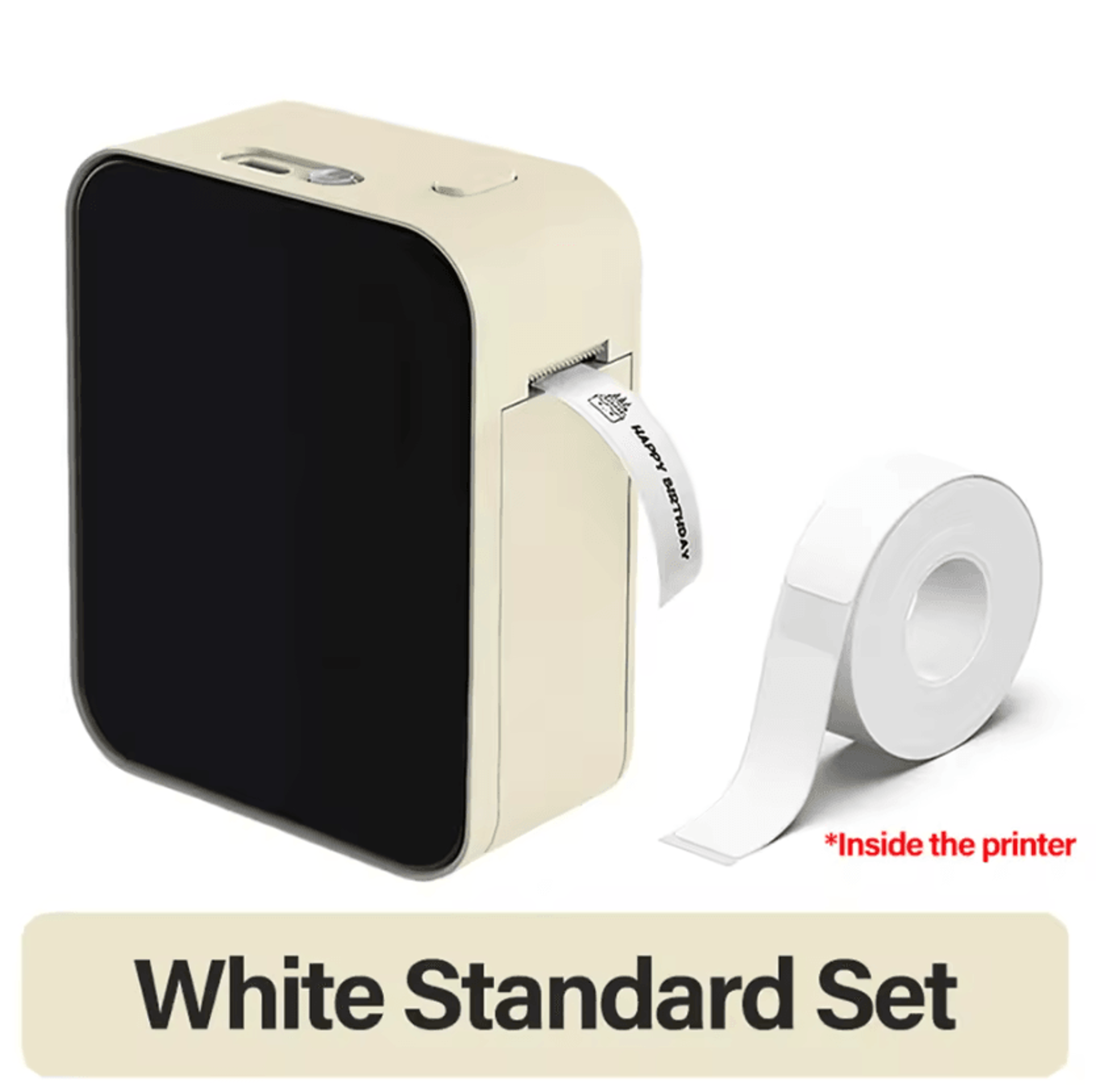 marklife p15 labelnest mini inkless thermal sticker printer for home and office organization