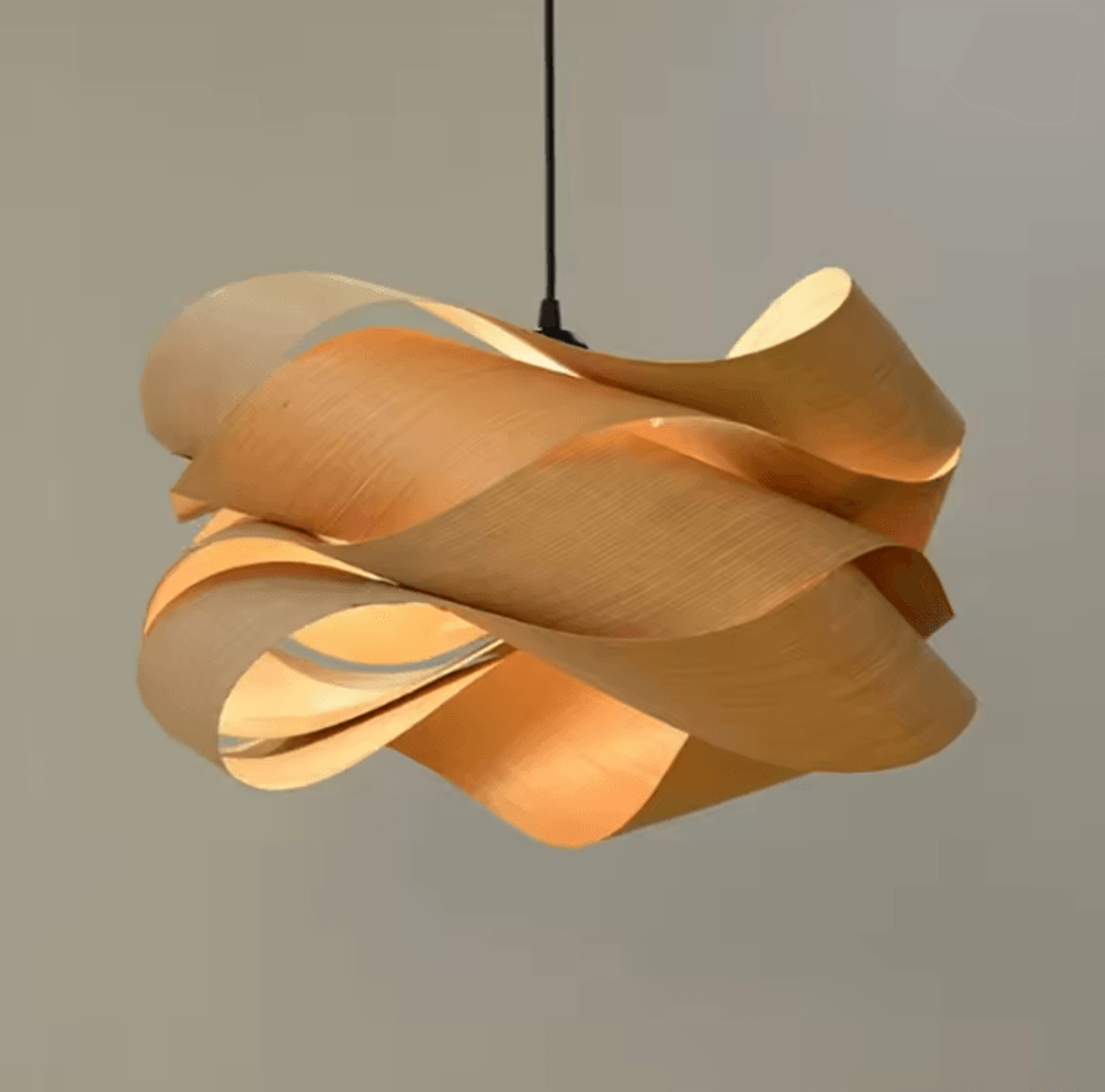 southeast asian wooden pendant light modern minimalist led hanging chandelier for bedroom and restaurant