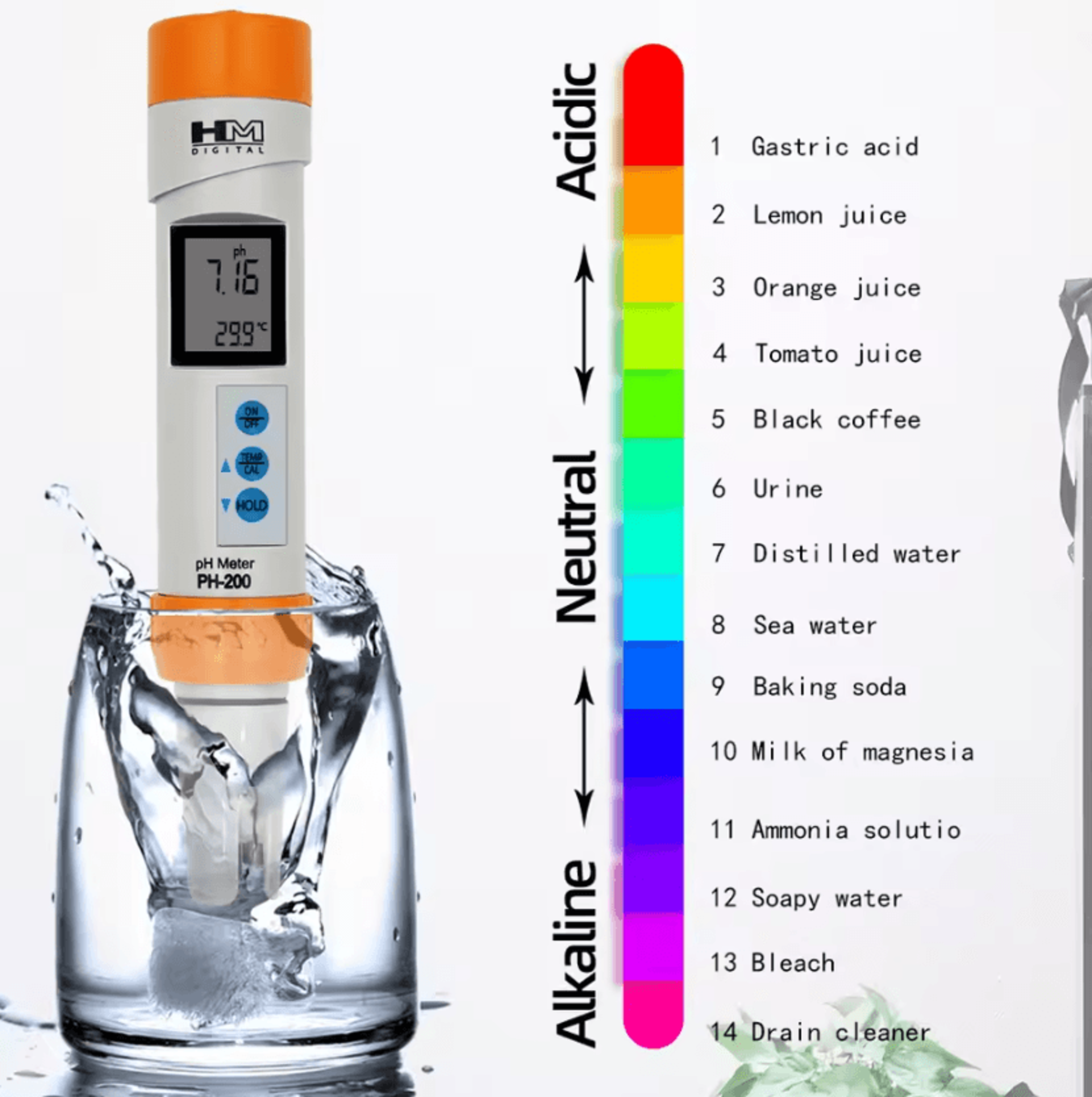 Digital Water Quality Tester 2in1 3in1 4in1 PH TDS EC Temperature Meter For Drinking Water Aquarium 1