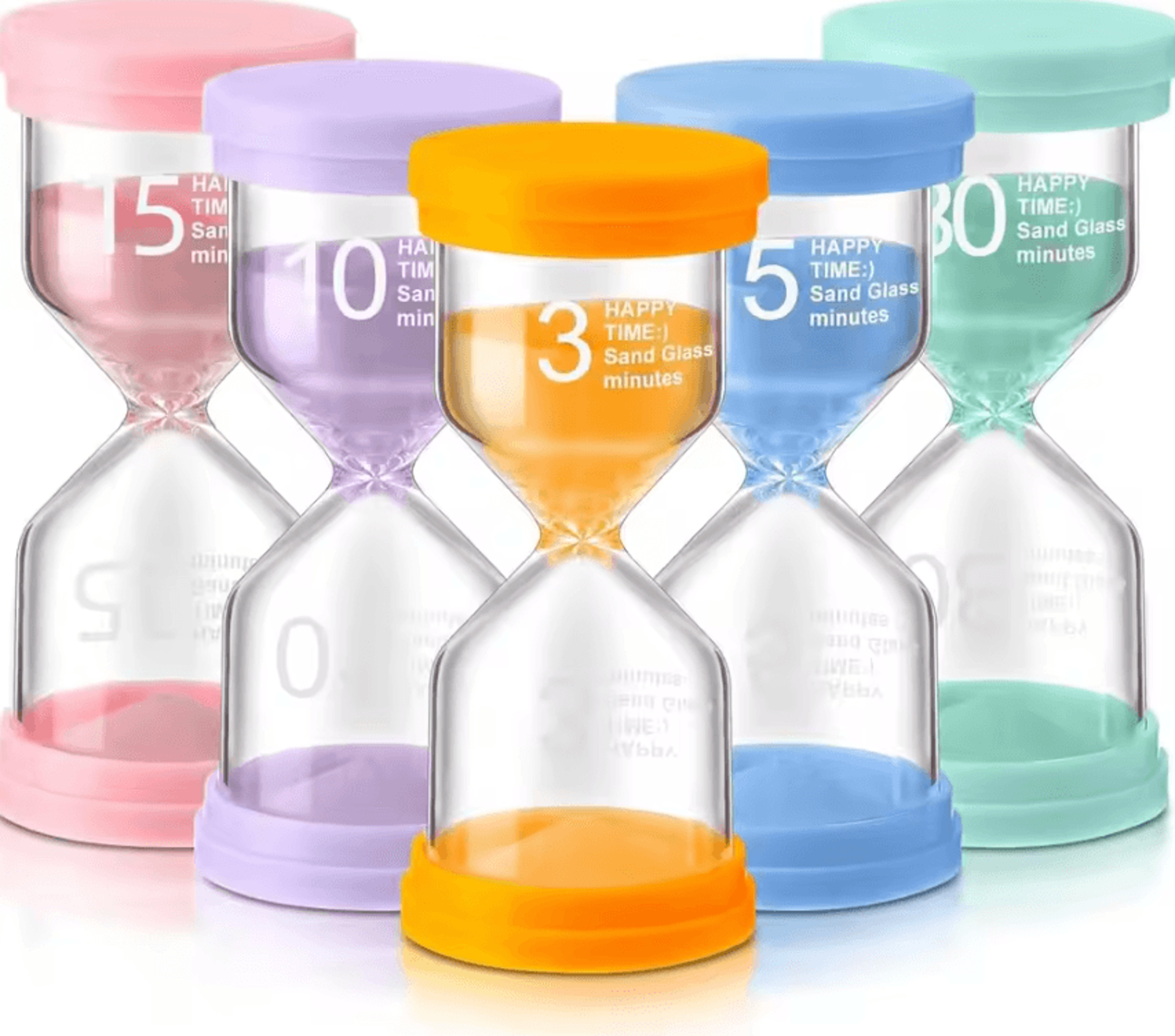 Macaron Color Sand Timer 35101530 Minute Hourglass For Kids Learning Games Classroom And Home Decor 1