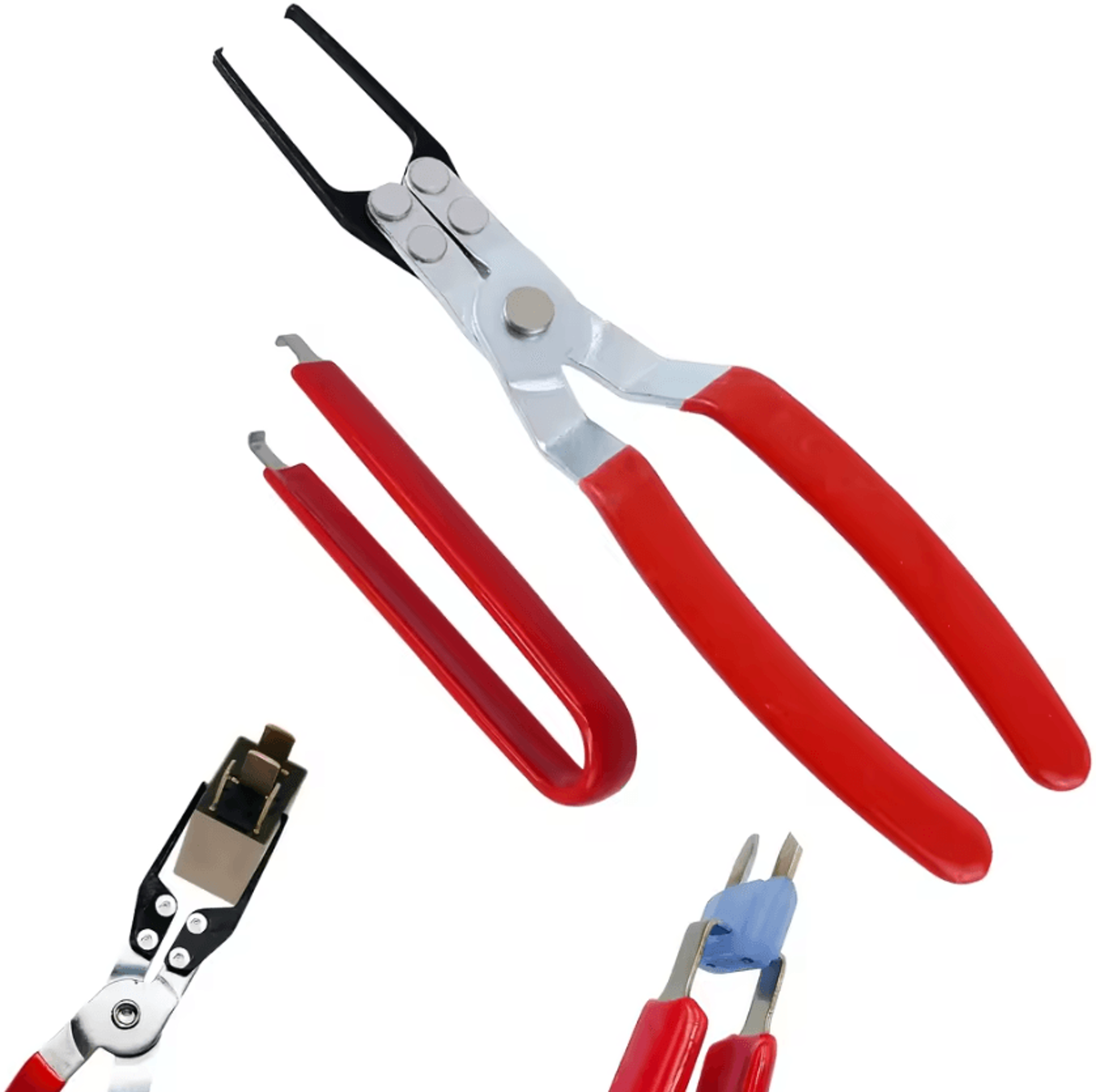 2pcs automotive relay puller pliers and fuse removal tool set for car electrical maintenance