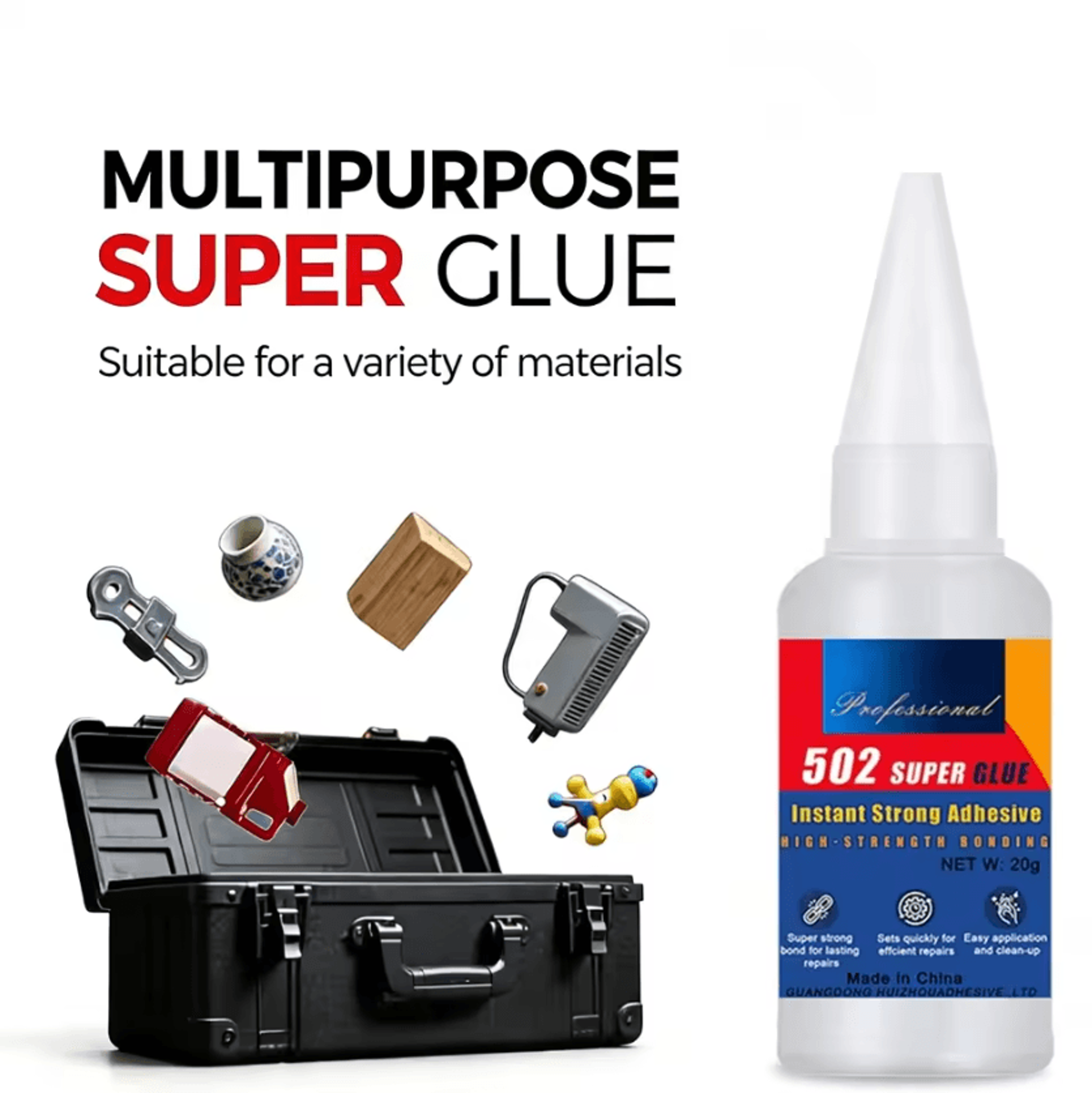 Quick Dry Car Bumper Repair Glue Waterproof Plastic Adhesive For Rearview Mirrors And Automotive Cr 1