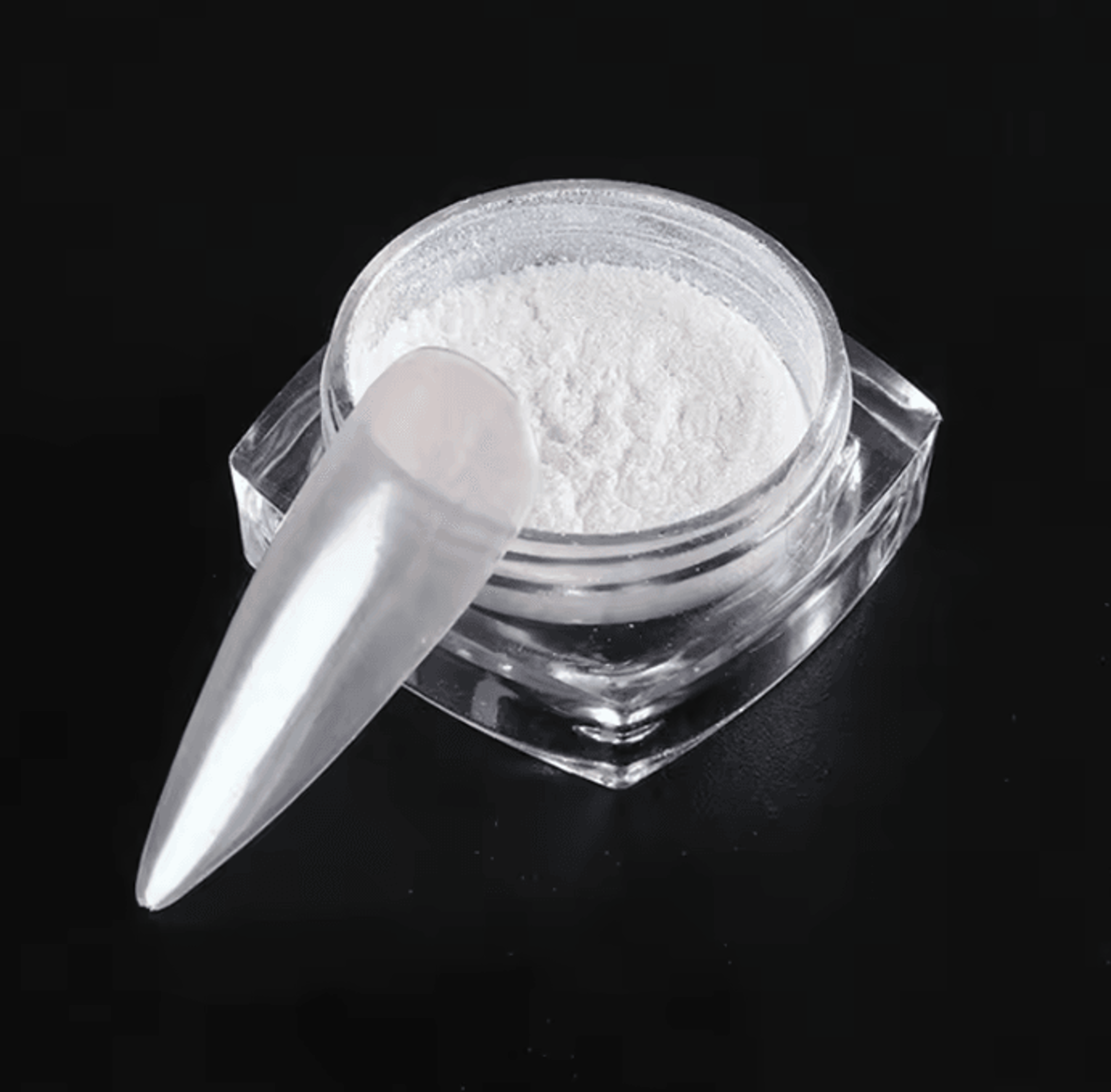 Moonlight Pearl White Chrome Nail Powder Aurora Glitter Pigment For Shimmering Mirror Nail Art 7