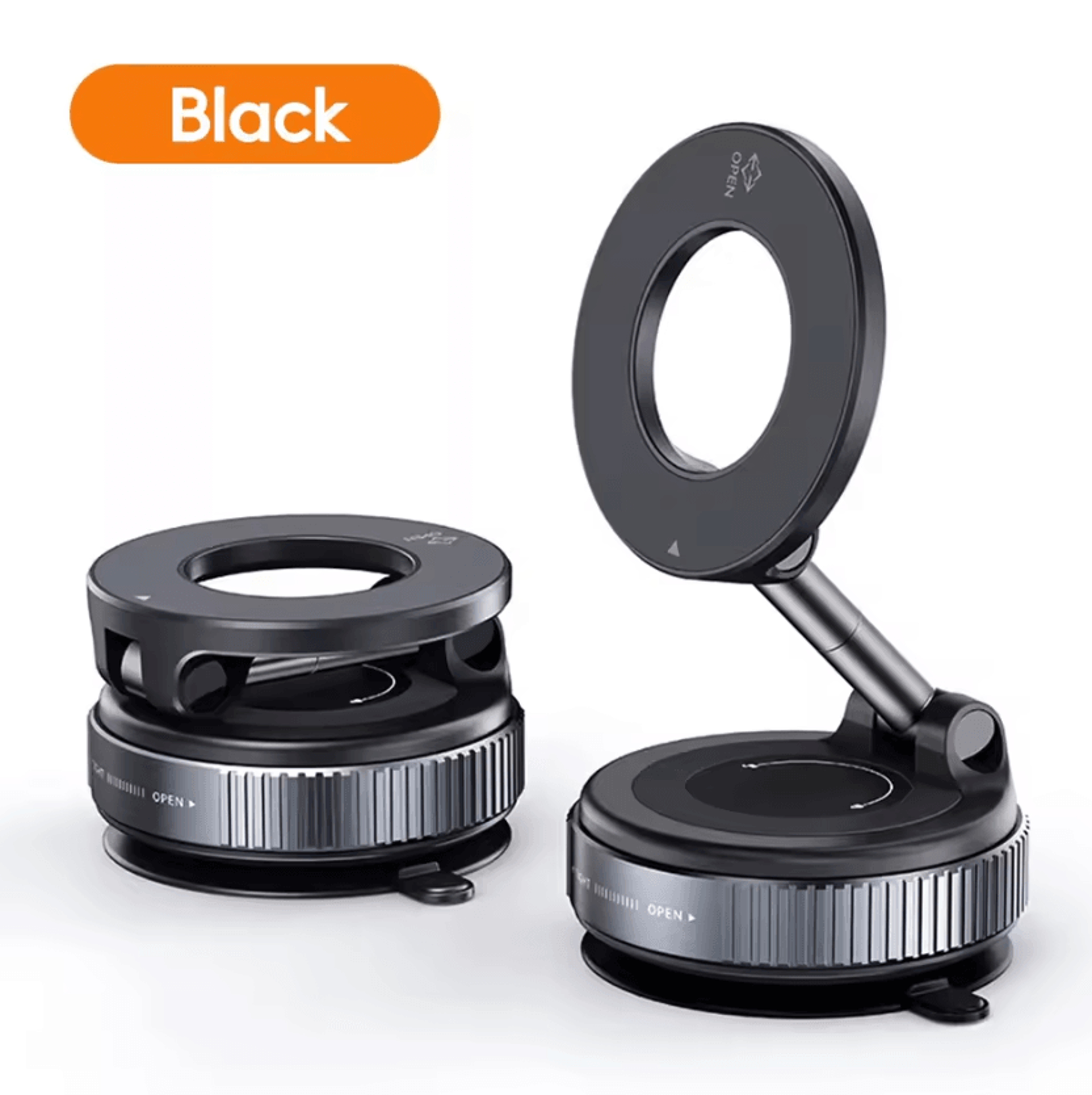 Foldable Electric Vacuum Magnetic Car Phone Holder Strong Suction Mount For IPhone 12 13 14 15 16 A 7