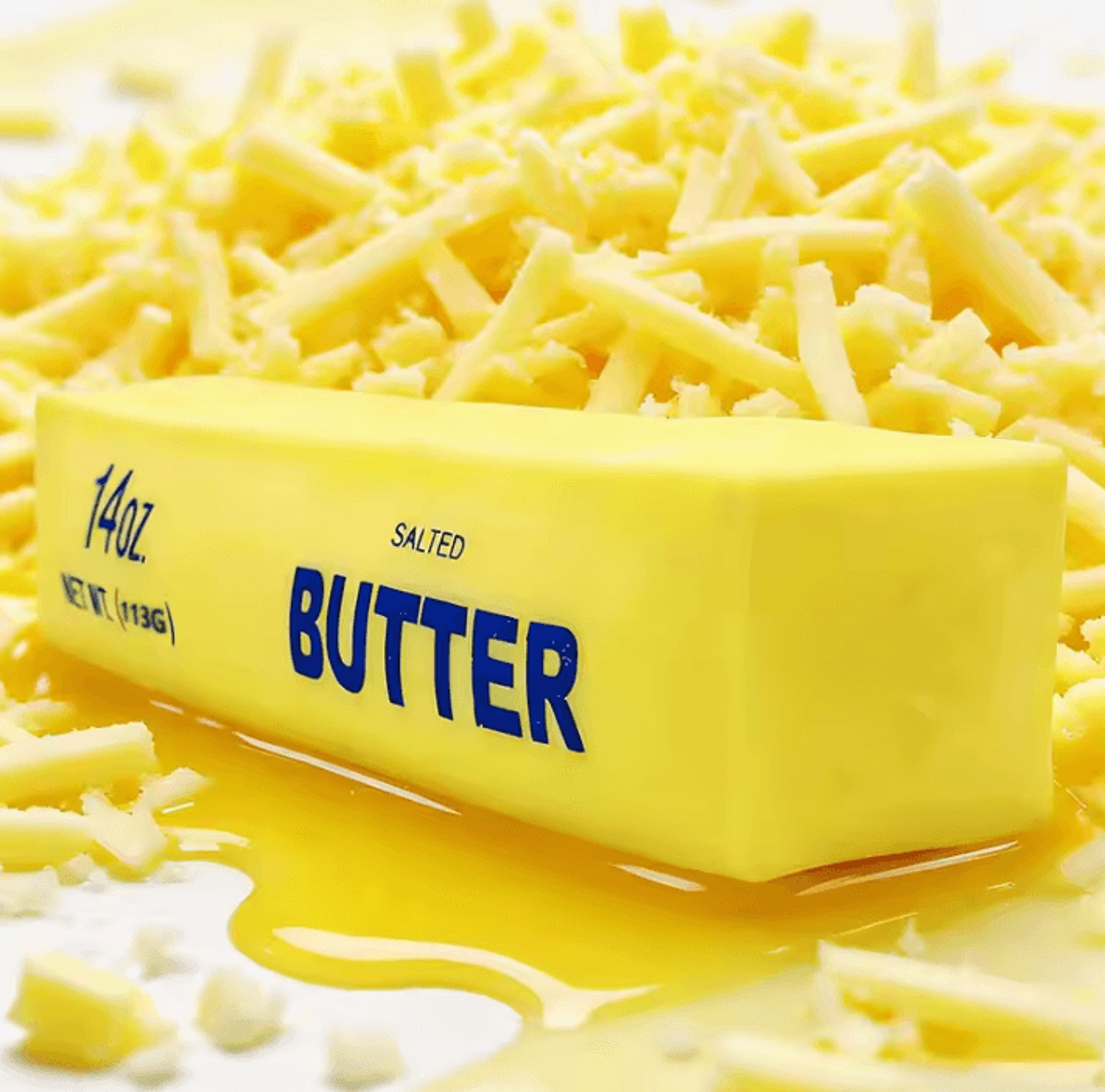 Butter Stick Squishy Fidget Toy Funny Elastic Cheese Squeeze Toy For Stress Relief And Sensory Play 3