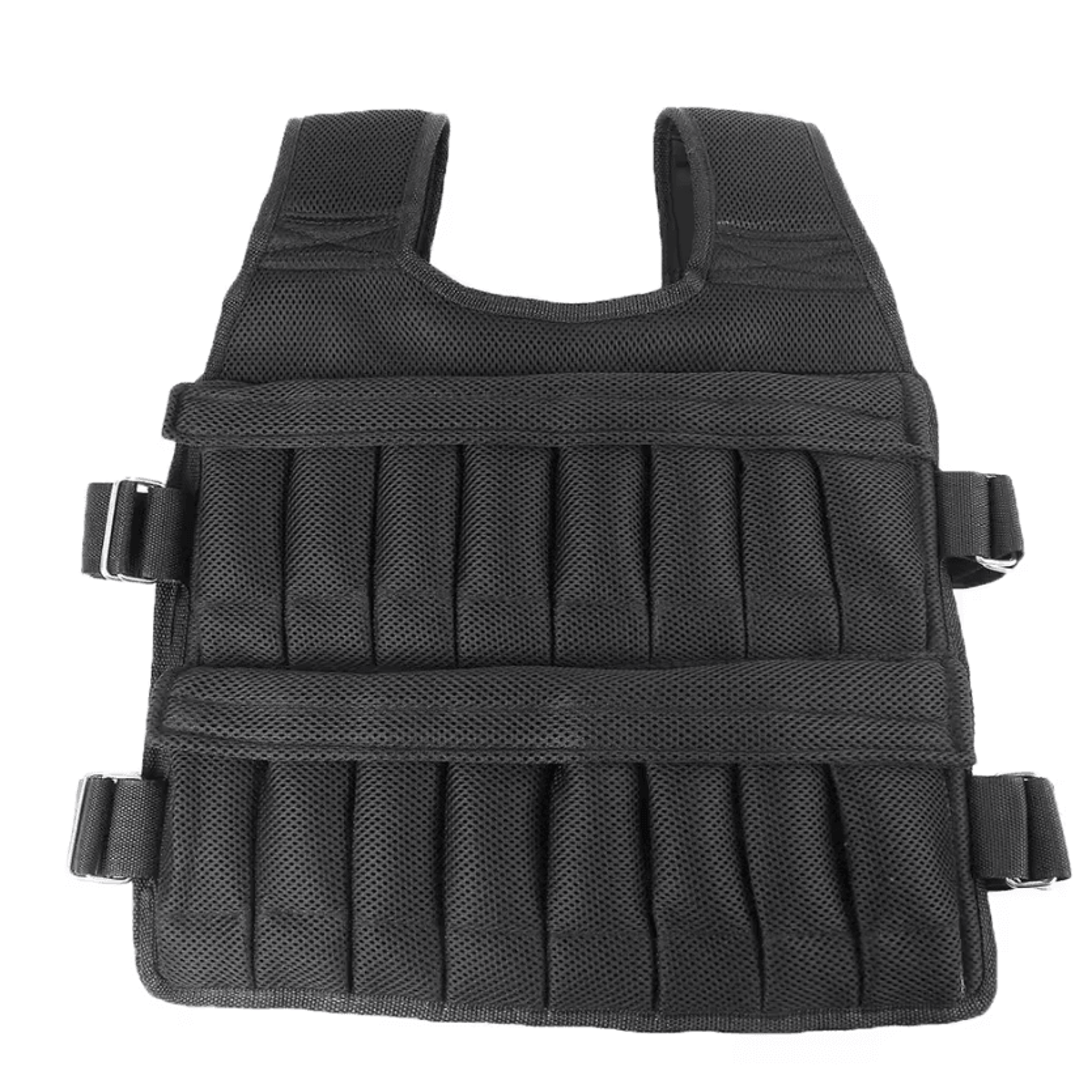 Adjustable Weighted Training Vest Up To 110LBS Fitness Workout Waistcoat For Men And Women 7