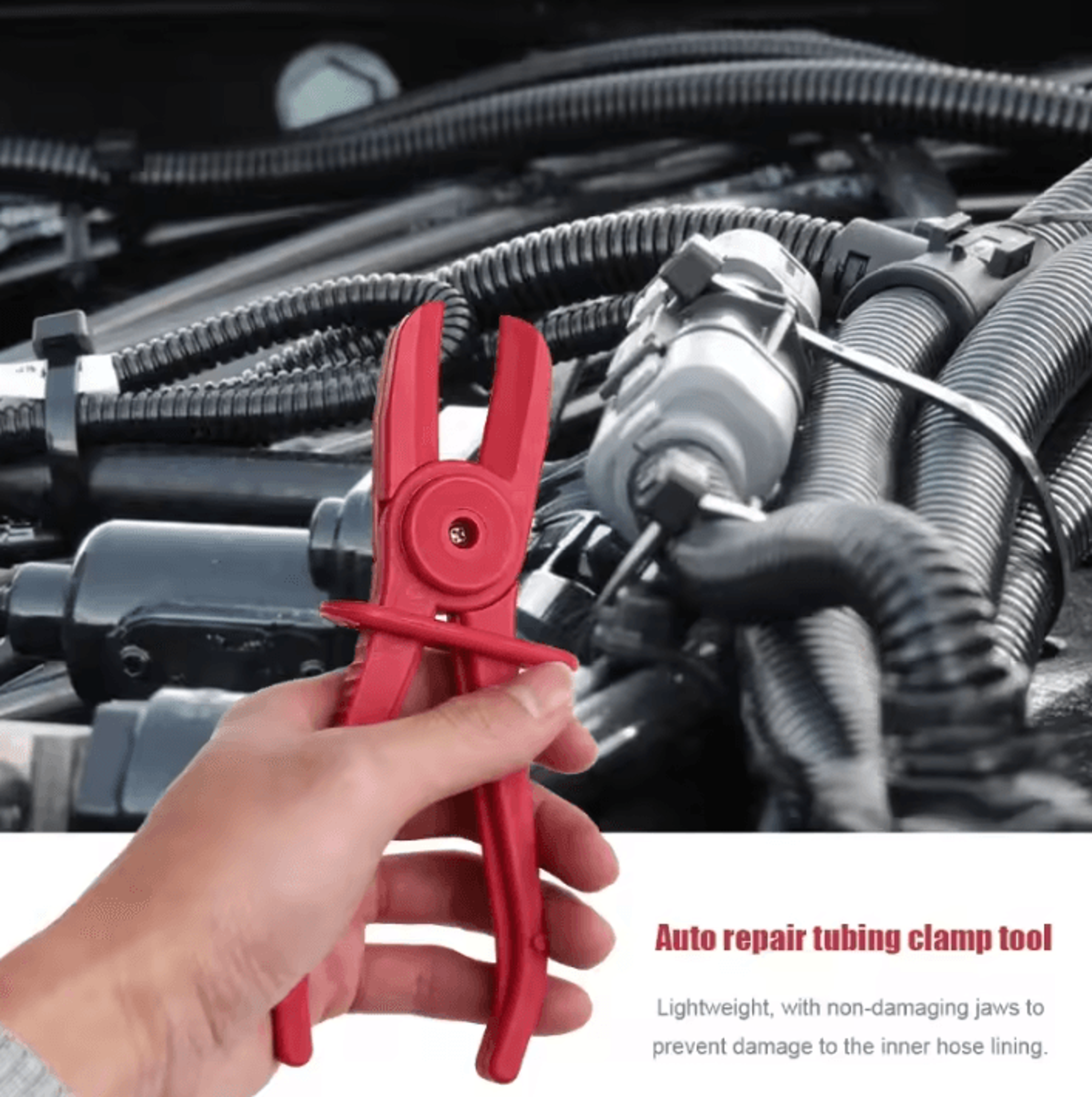 3PCS Hose Clamp Pliers Set Automotive Brake Fuel And Water Line Clamping Tools For Car Repair 1