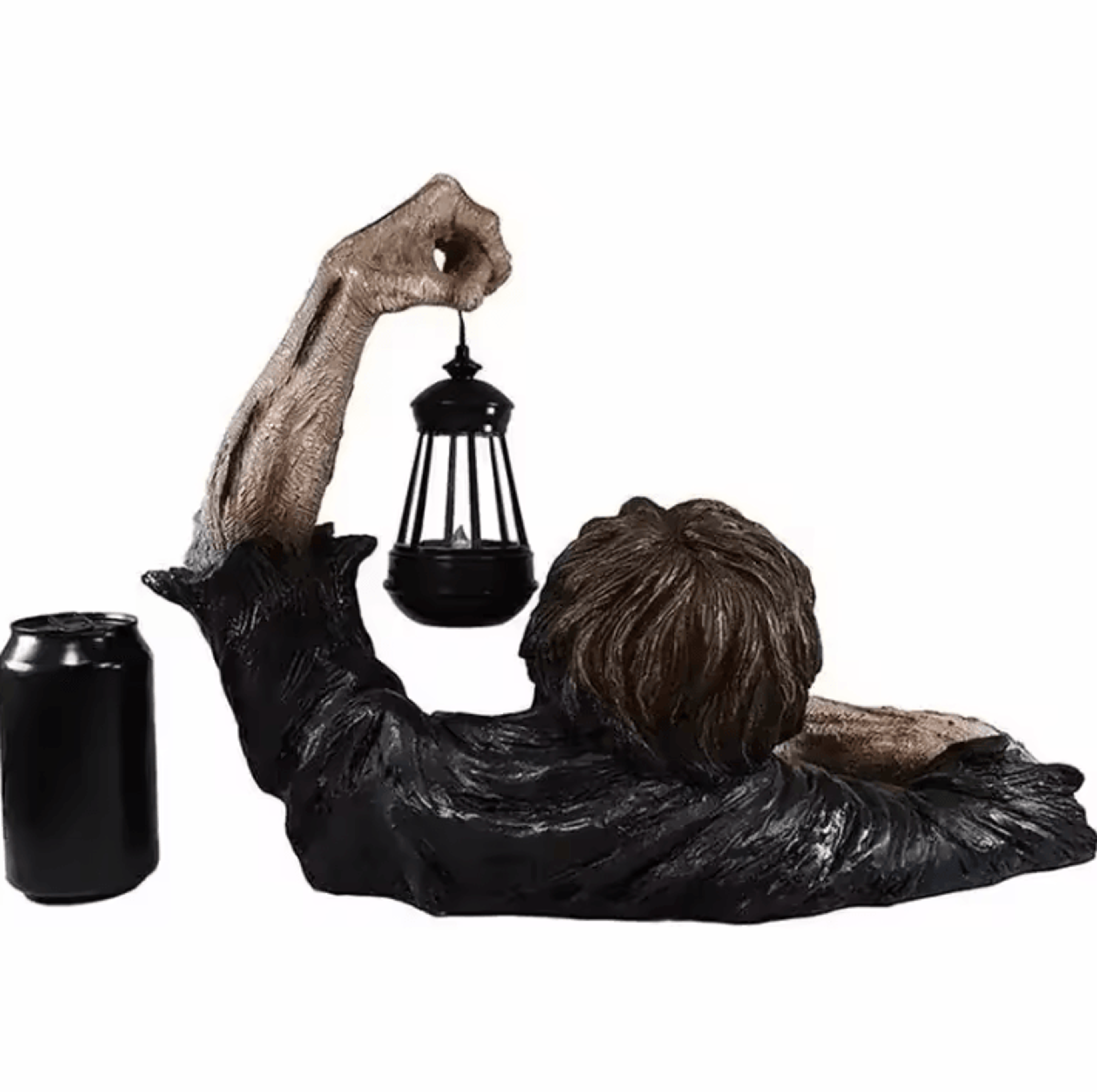 Halloween Crawling Zombie Lantern Figurine Scary LED Light Decoration For Outdoor Garden Yard And H 4