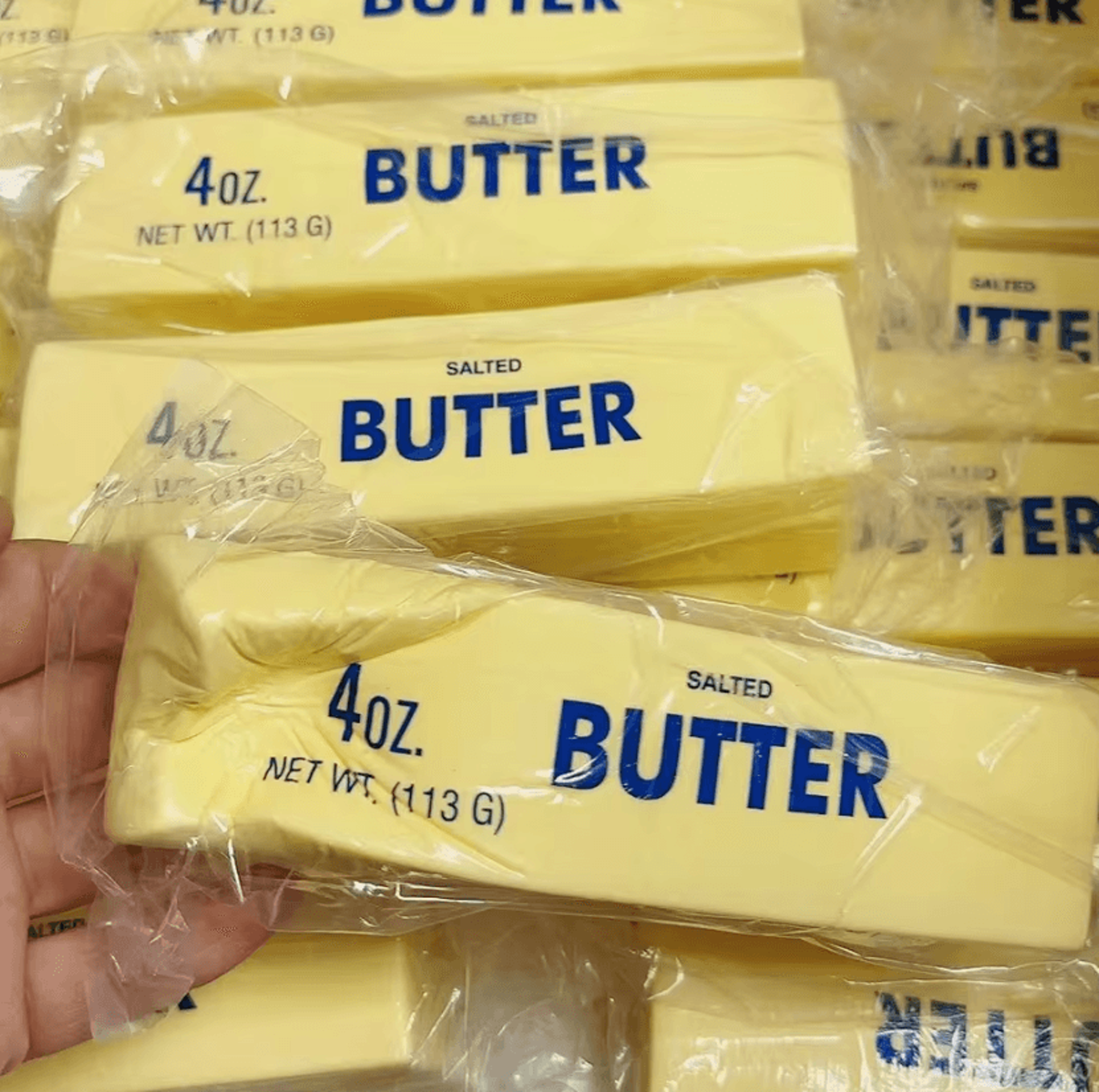 Slow Rising Butter Stick Squishy Toy Soft Squeeze Fidget Stress Relief Toy For Adults And Kids 2
