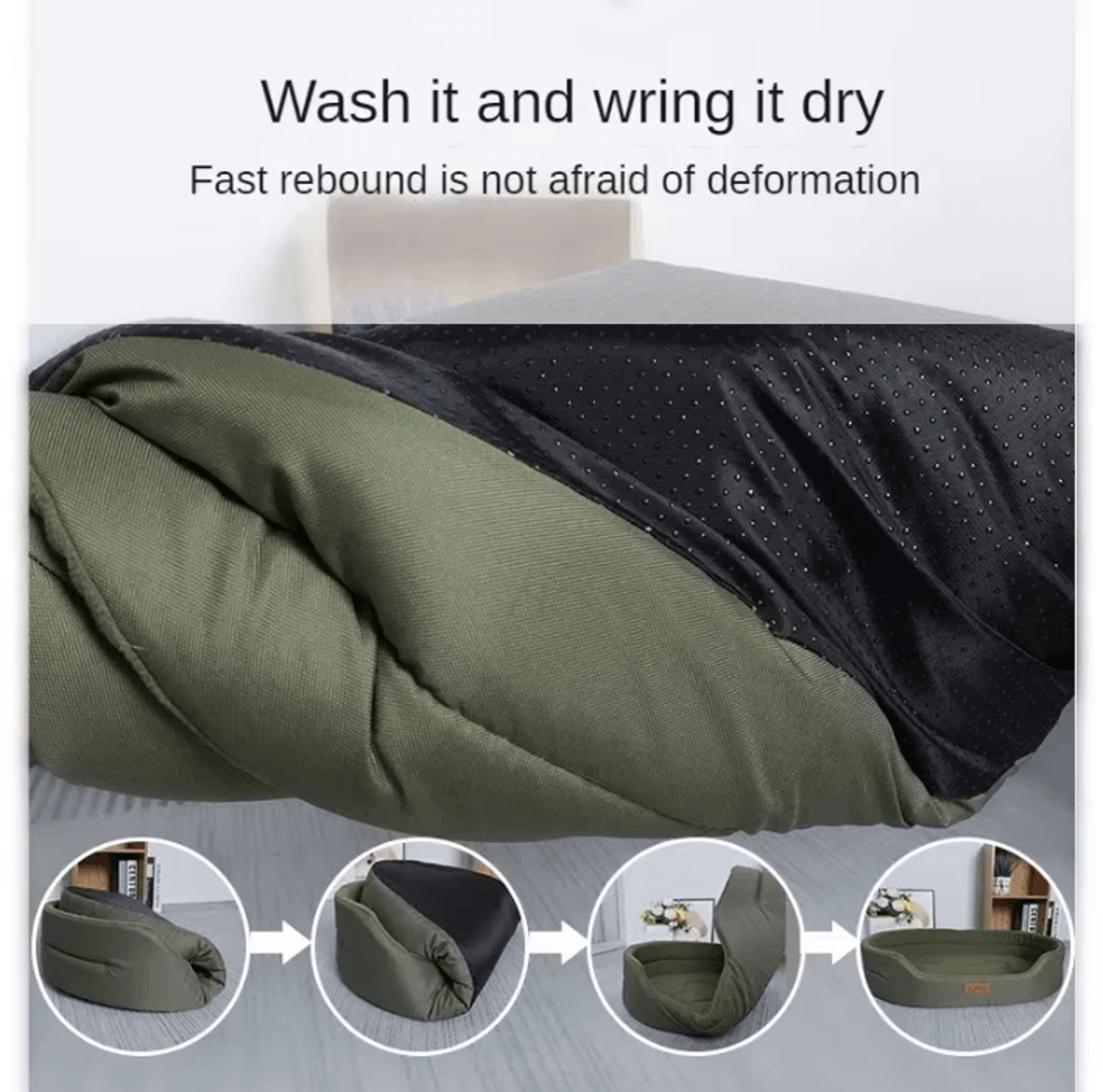 Fluffy Winter Dog Bed Cushion Soft Warm Pet Sofa Mat For Small Medium And Large Dogs And Cats 1