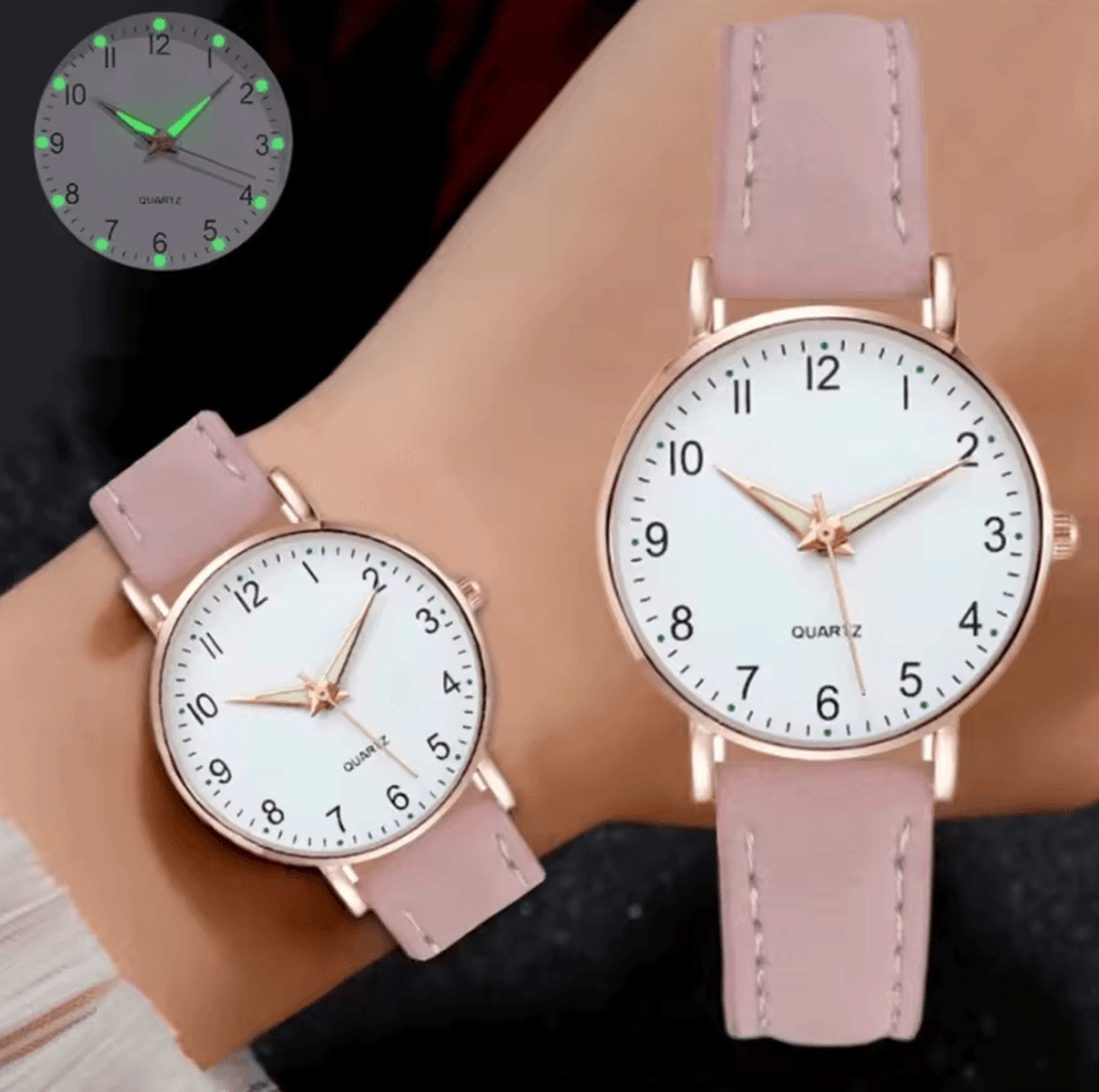 Womens Luxury Diamond Style Quartz Watch Luminous Dial Elegant Fashion Wristwatch For Everyday Wear 2