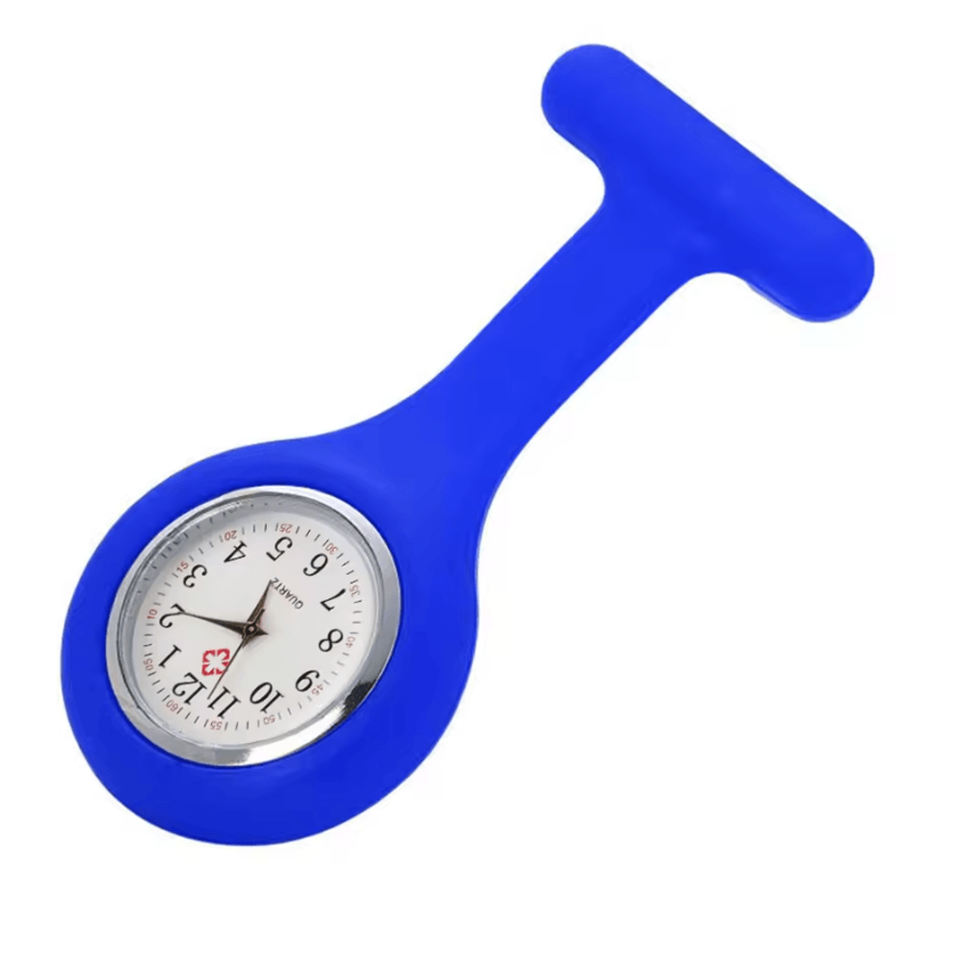 Mini Silicone Nurse Pocket Watch With Brooch Pin Compact Clip On Fob Watch For Healthcare Workers A 4