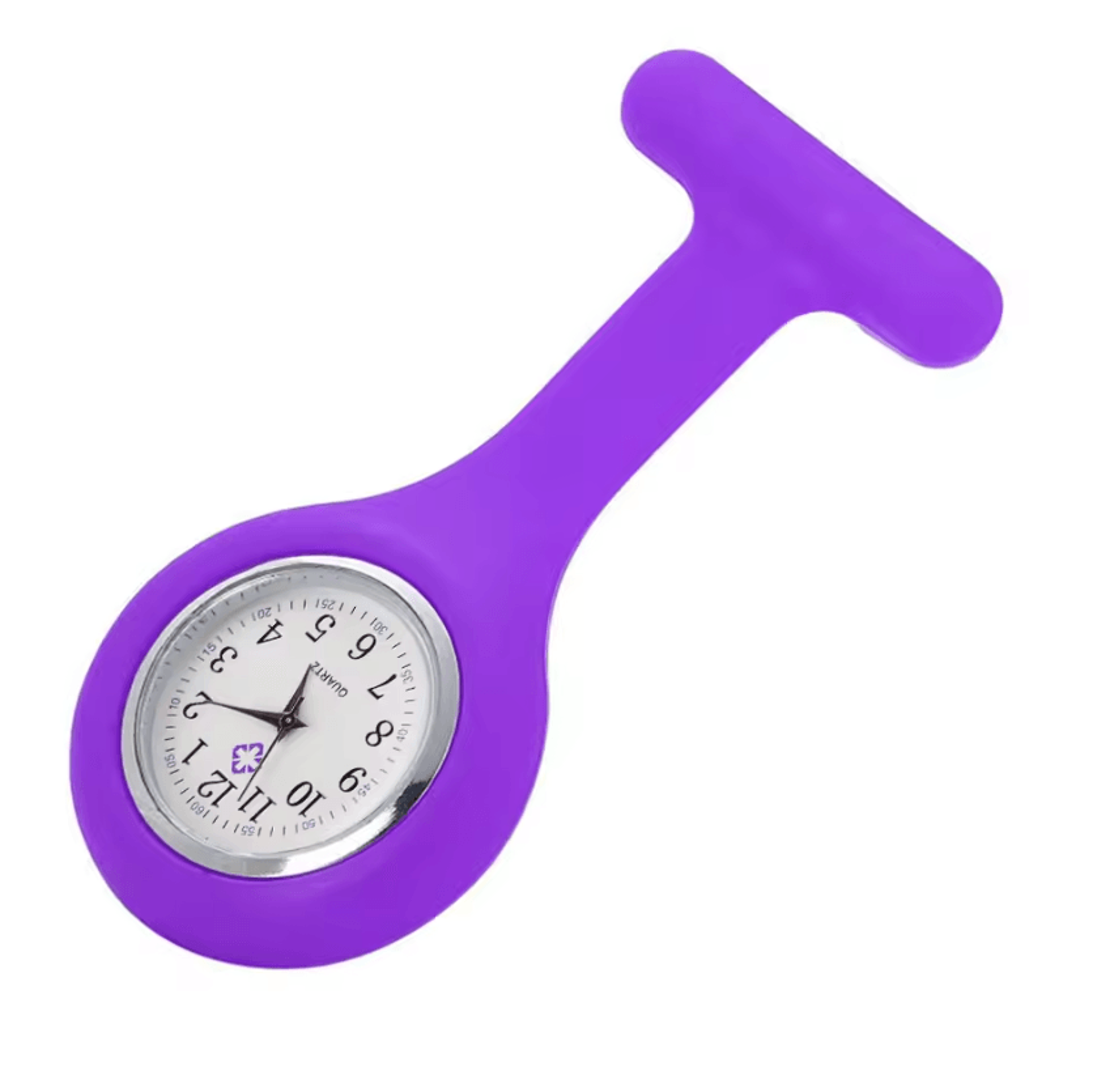Fashion Silicone Nurse Fob Watch With Brooch Pin Portable Medical Pocket Watch For Doctors And Heal 6