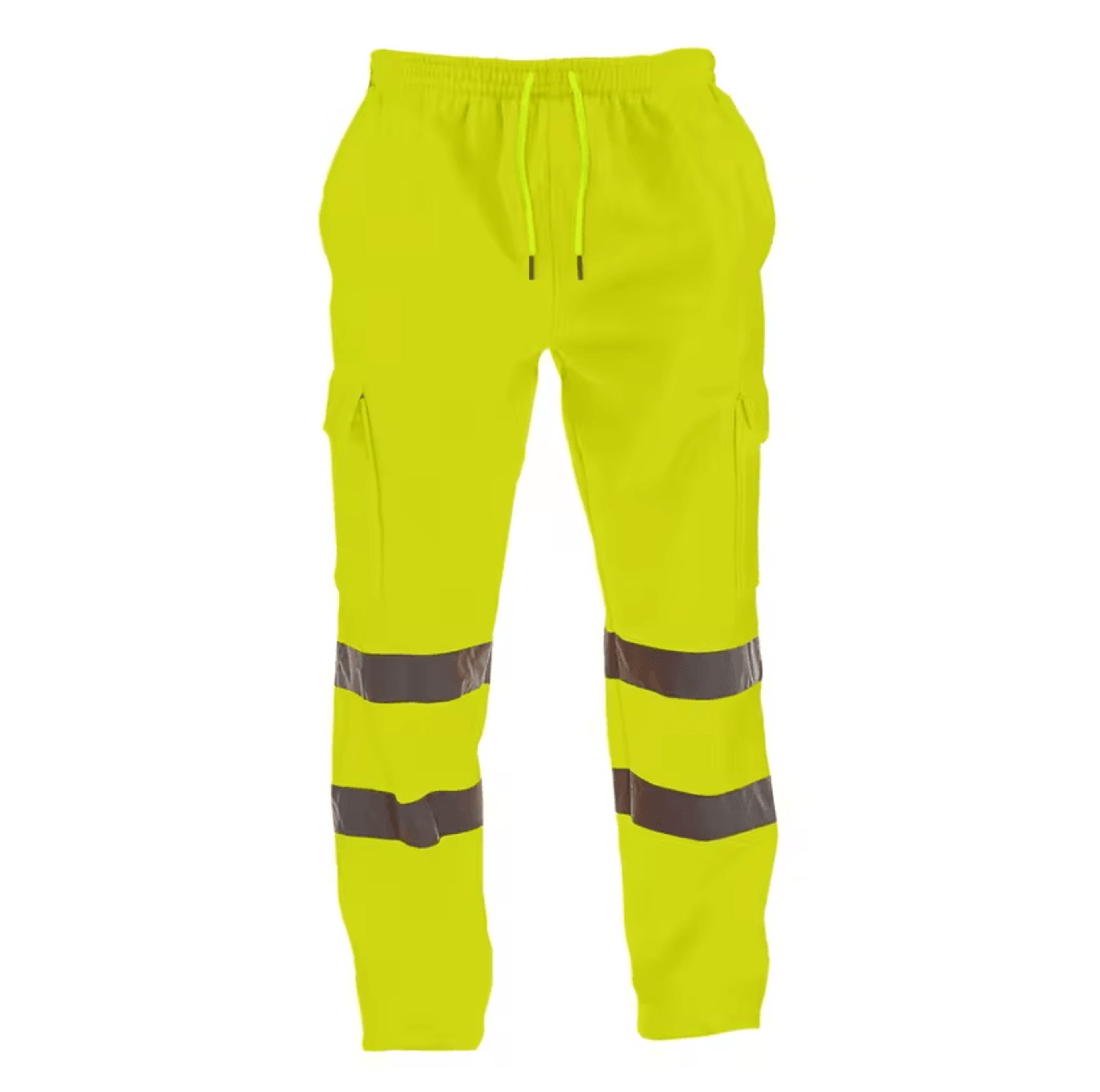 Mens Reflective Work Pants High Visibility Construction Trousers With Safety Stripes For Outdoor Wo 3