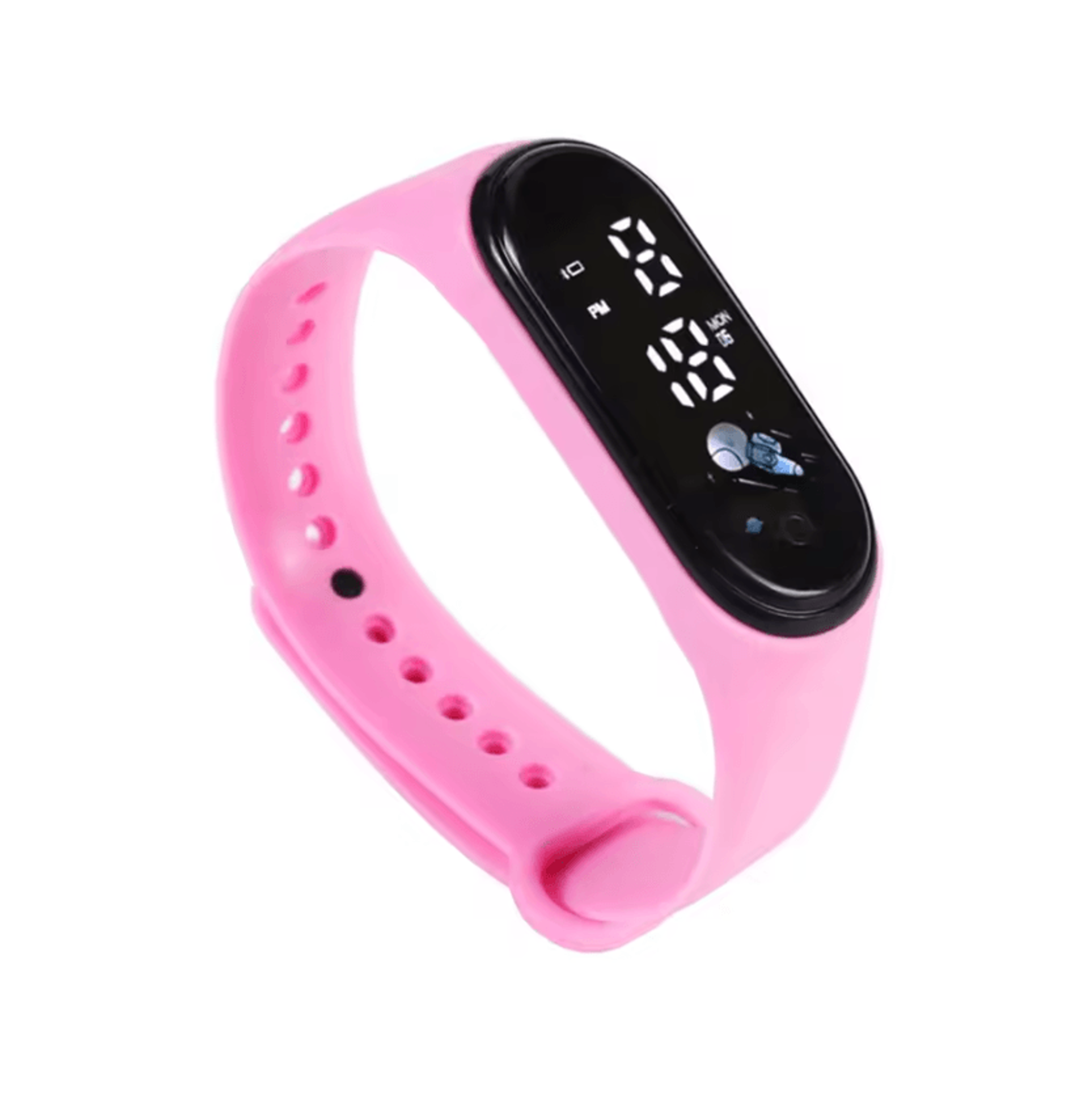 Cartoon LED Digital Kids Watch Cute Bracelet Wristwatch With Time And Month Display For Boys And Gi 6