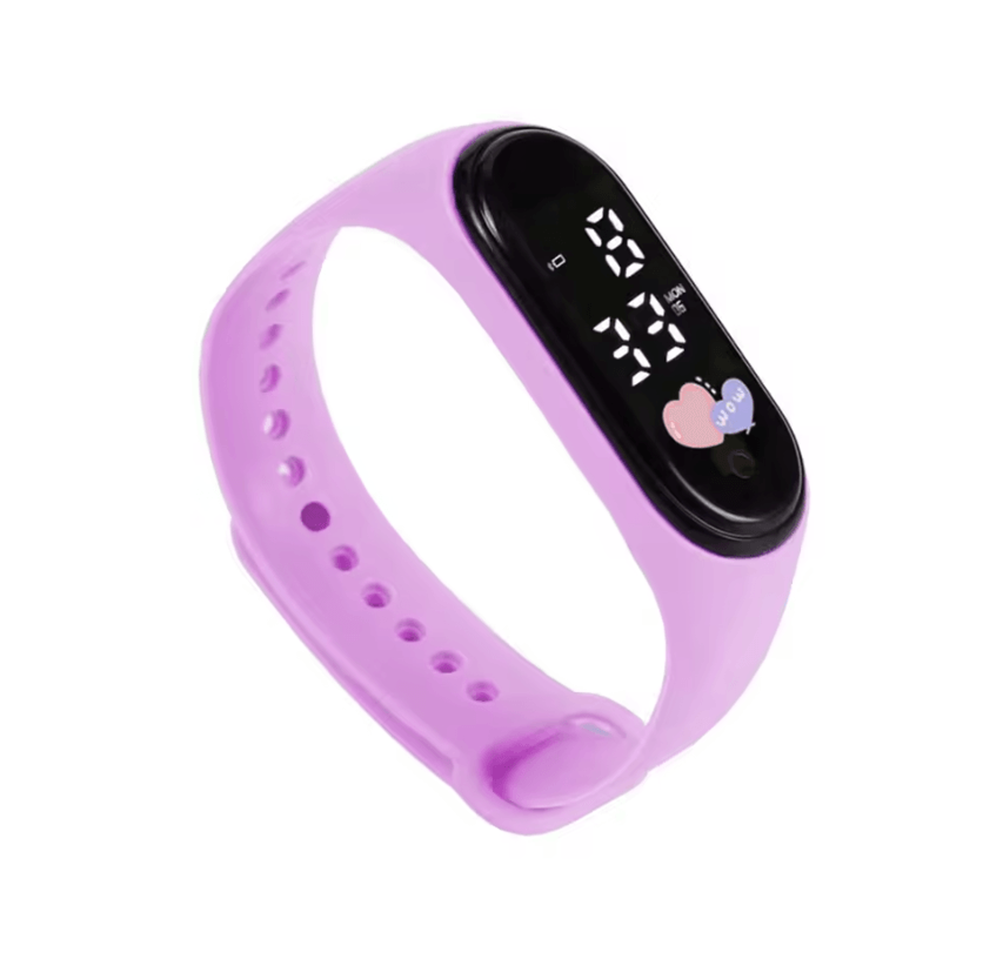 Cartoon LED Digital Kids Watch Cute Bracelet Wristwatch With Time And Month Display For Boys And Gi 2