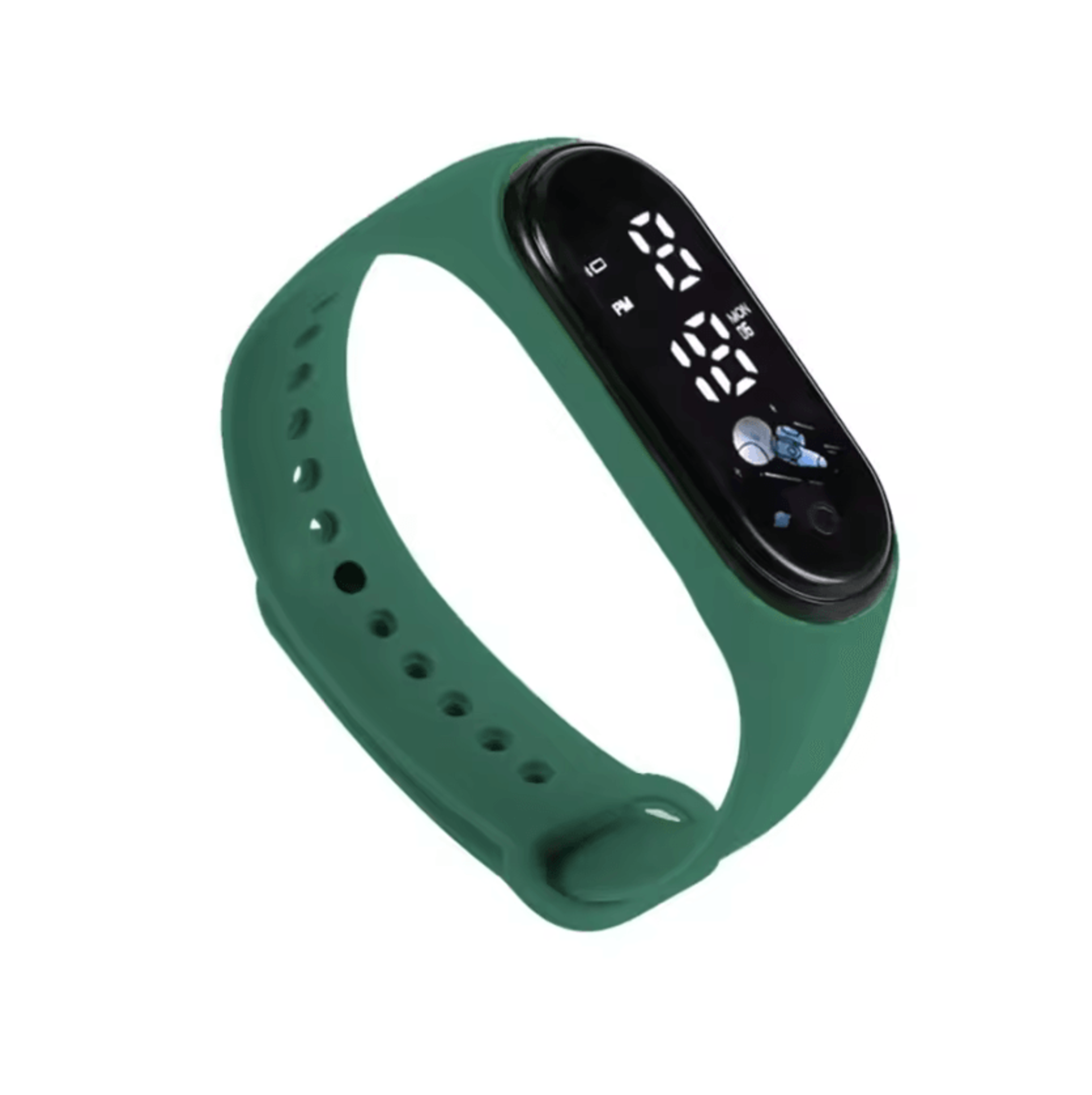 Cartoon LED Digital Kids Watch Cute Bracelet Wristwatch With Time And Month Display For Boys And Gi 1