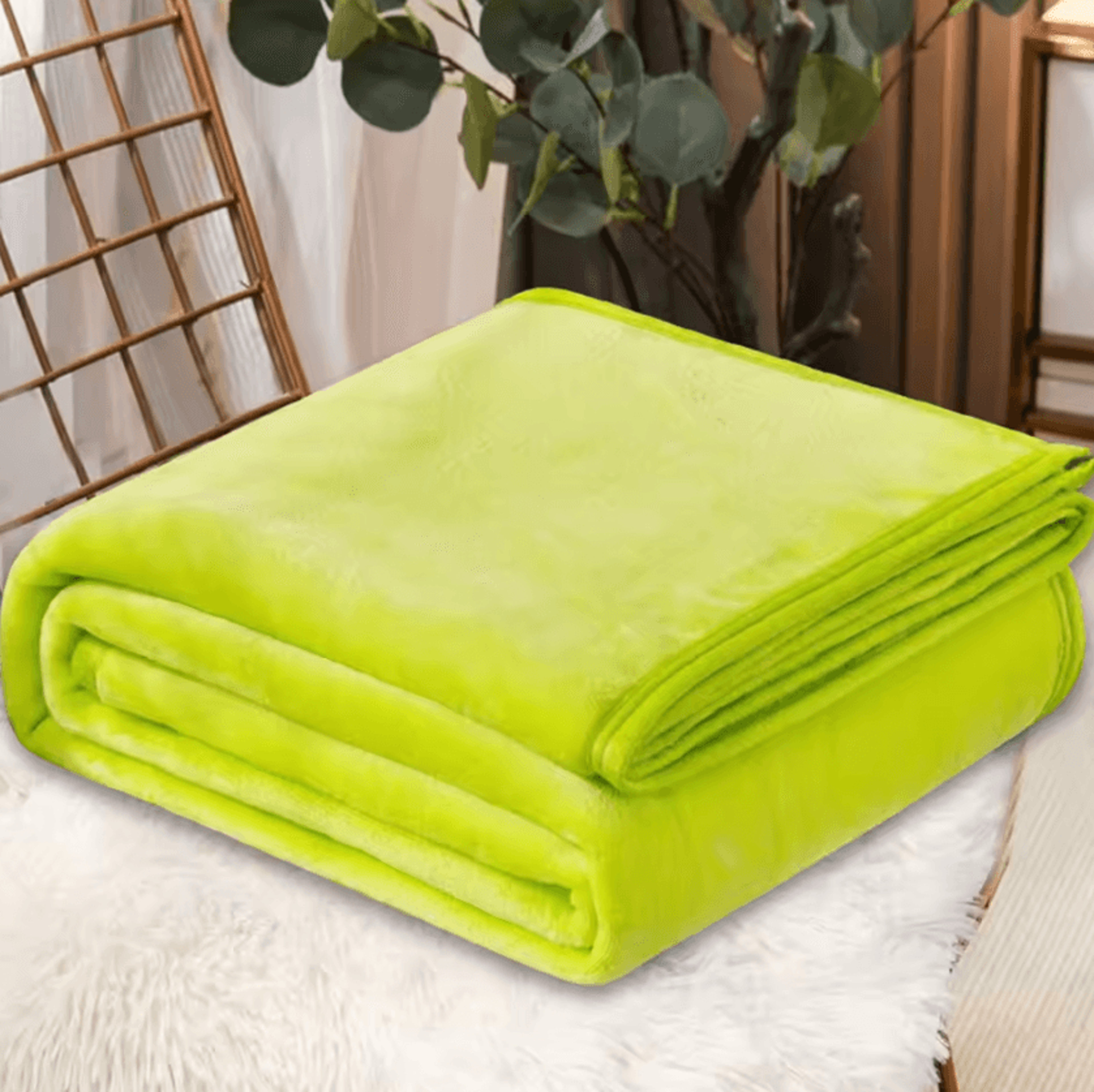 Luxury Soft Fuzzy Fleece Throw Blanket Colorful Plush Microfiber Couch Blanket For Bed Sofa And Tra 14