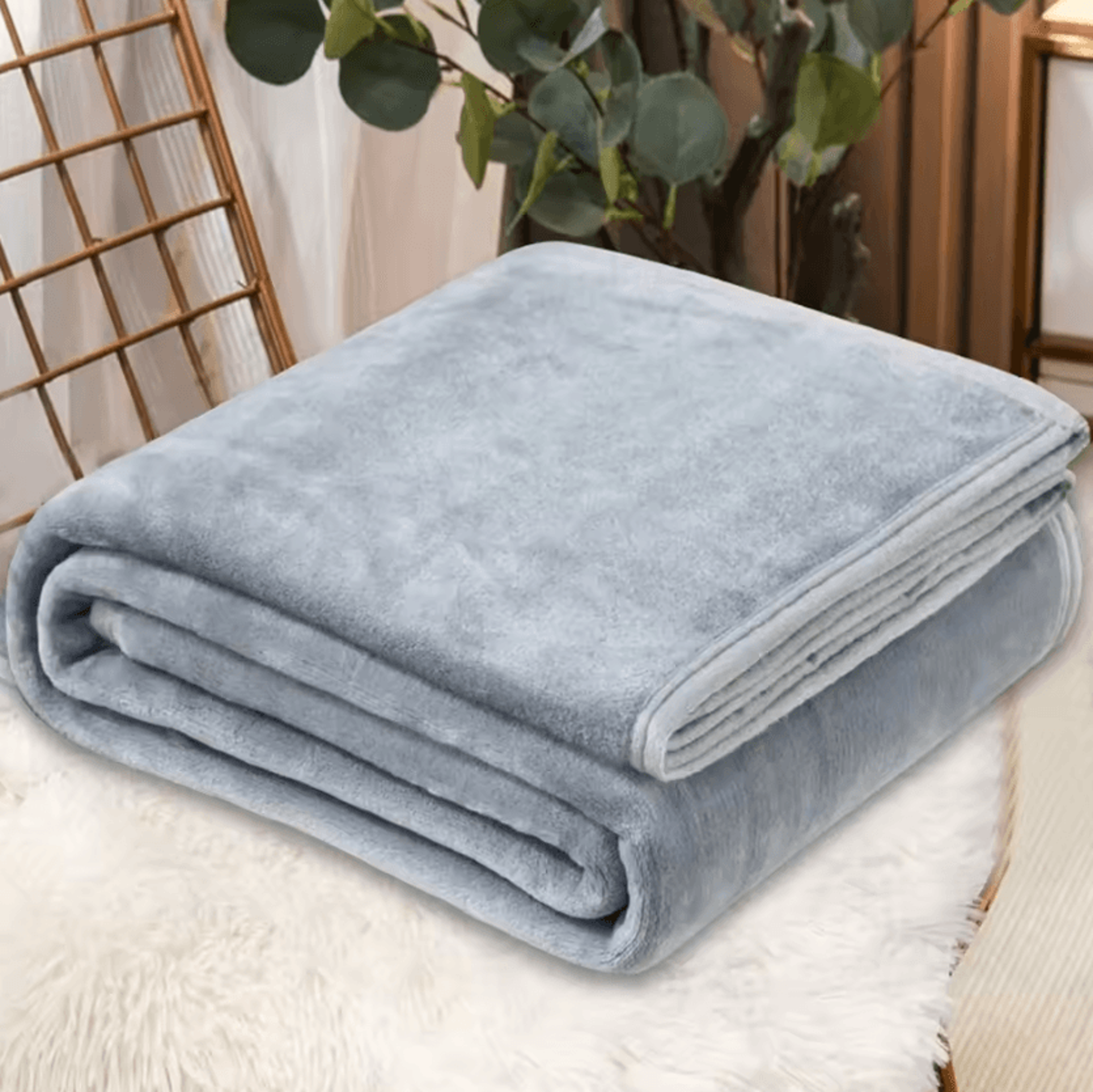 Luxury Soft Fuzzy Fleece Throw Blanket Colorful Plush Microfiber Couch Blanket For Bed Sofa And Tra 7