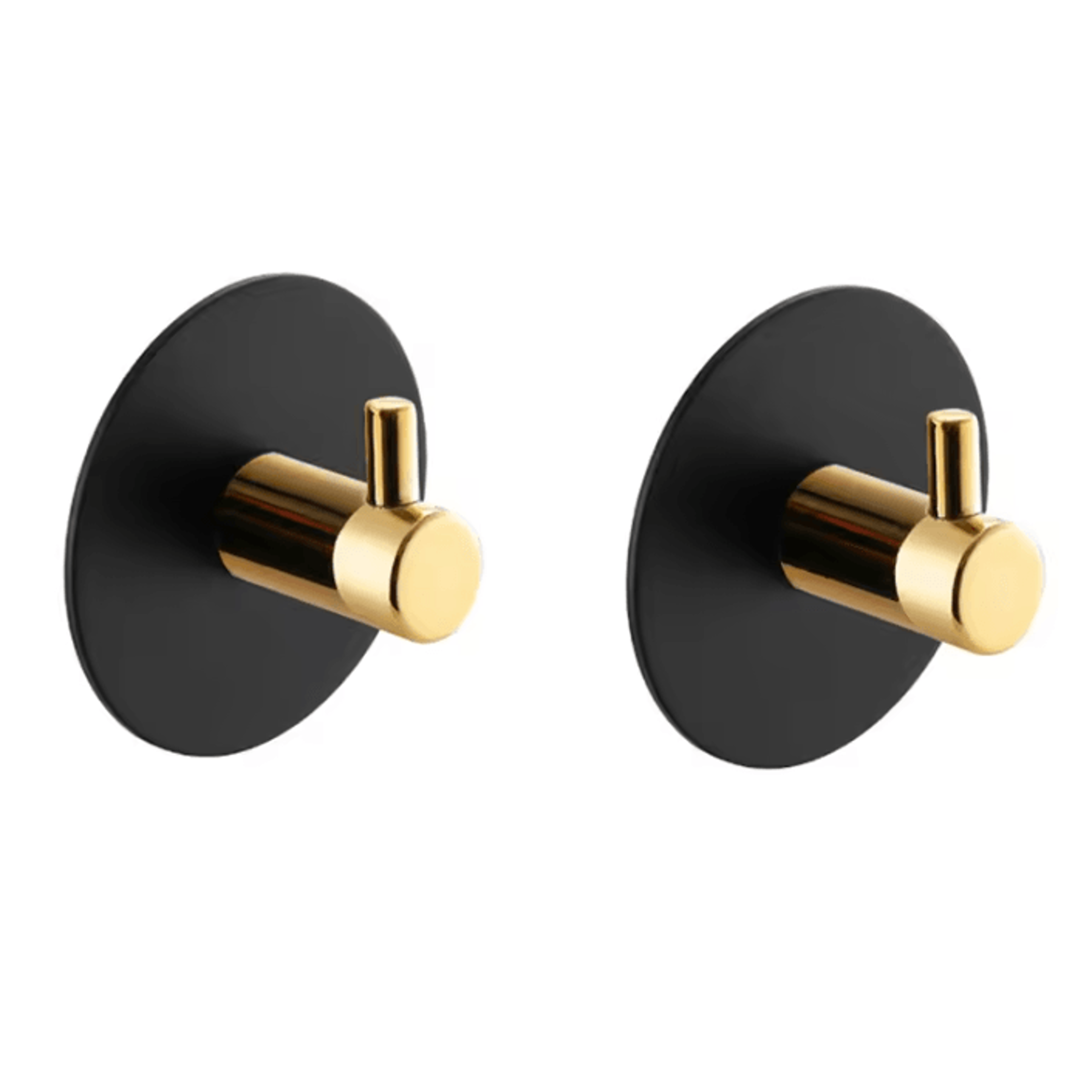 2 Piece Stainless Steel Adhesive Wall Hooks No Drill Towel And Coat Hangers For Bathroom Kitchen An 8