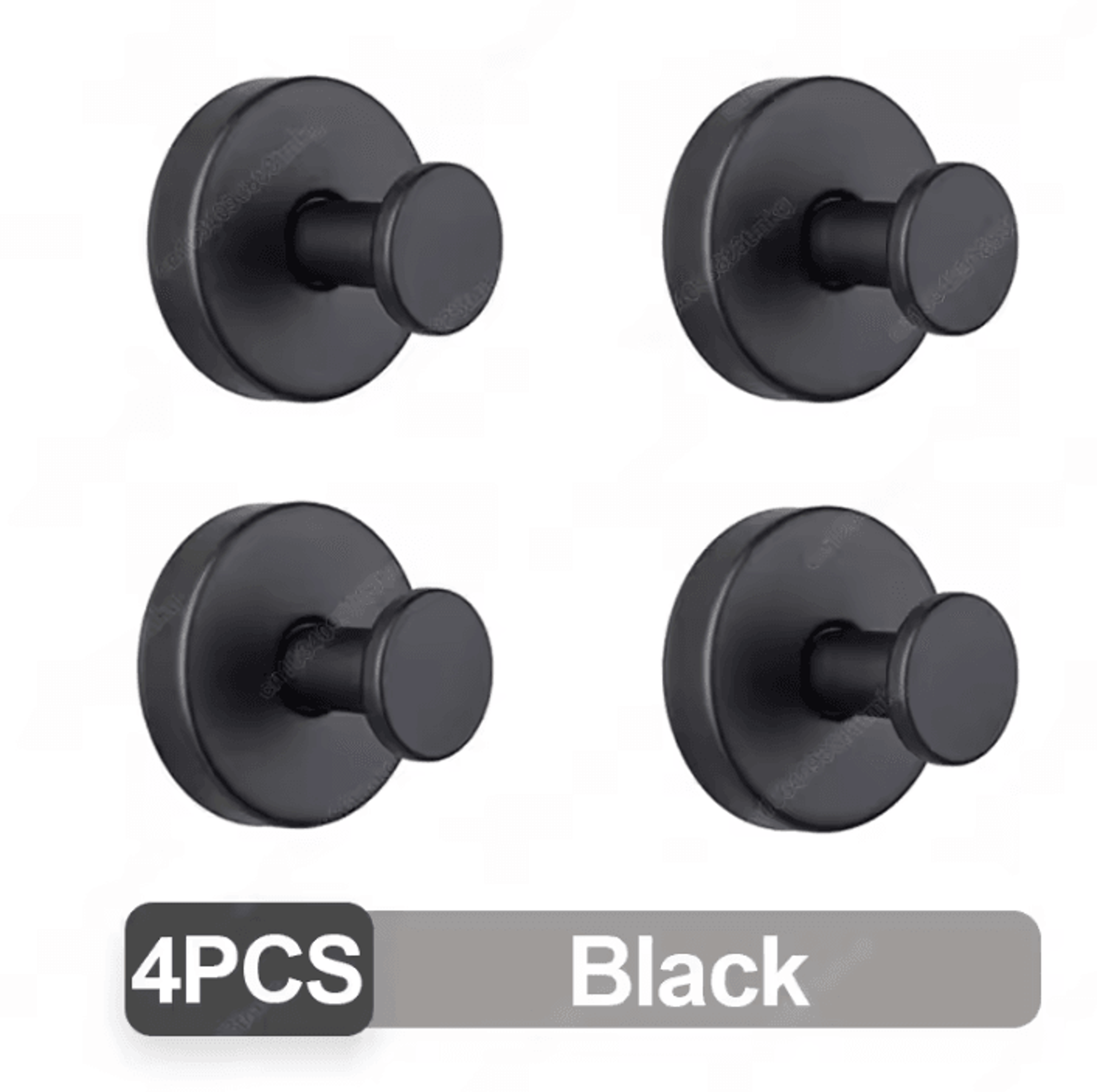 Stainless Steel Suction Cup Wall Hooks Waterproof Reusable Shower Hangers For Bathroom And Home Org 7