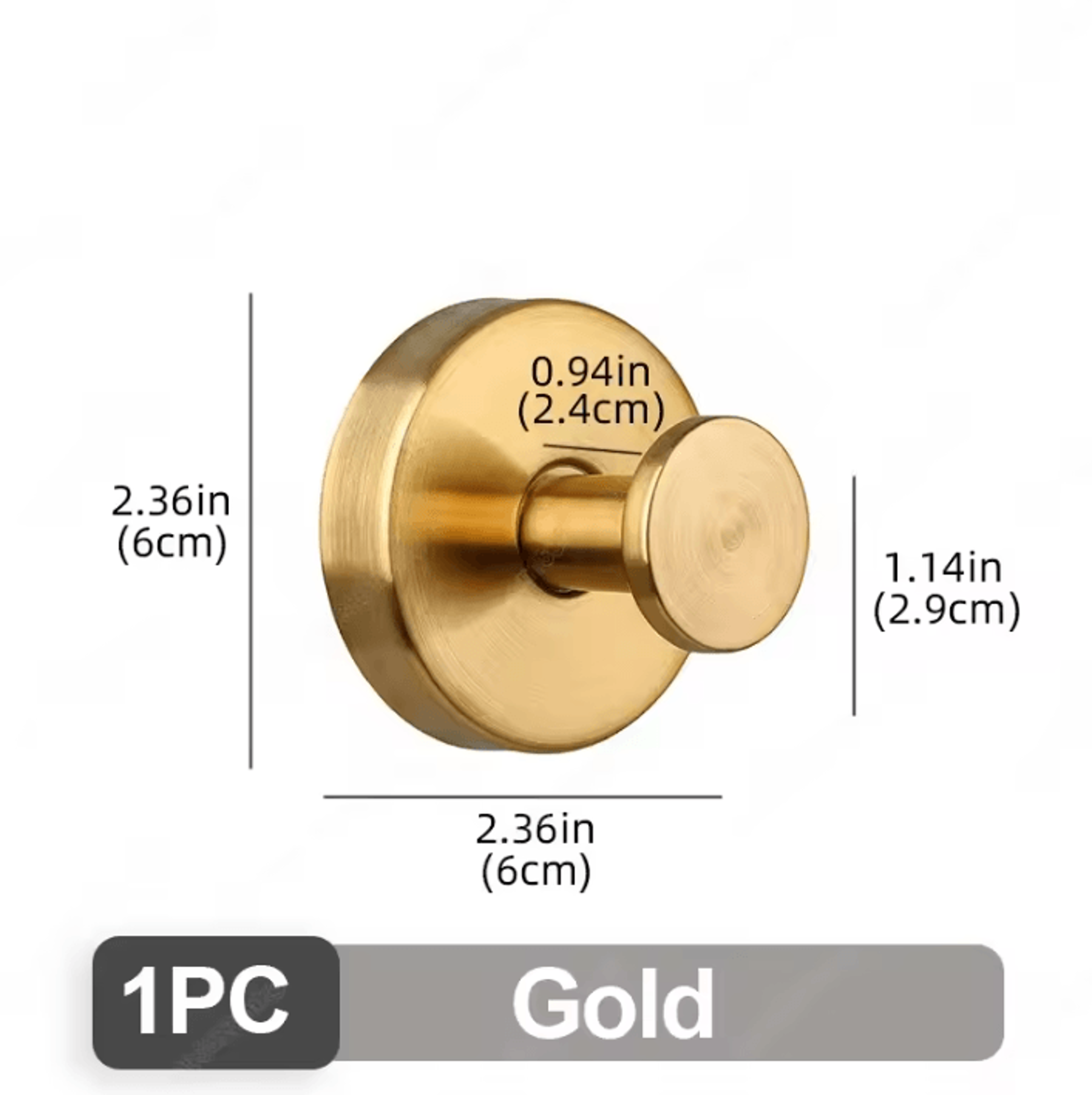 Stainless Steel Suction Cup Wall Hooks Waterproof Reusable Shower Hangers For Bathroom And Home Org 19