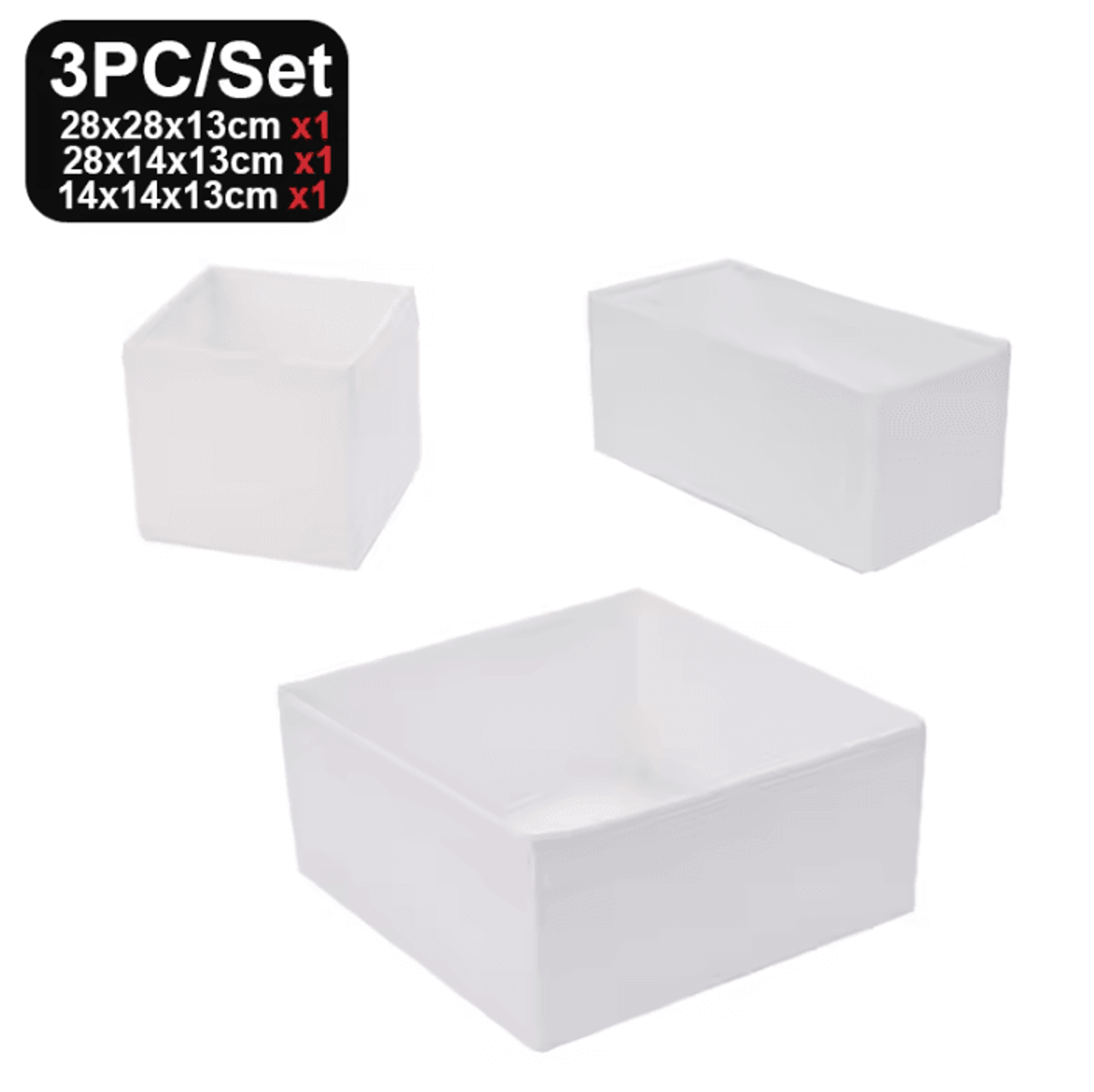 Foldable Oxford Fabric Drawer Organizer Underwear Bra And Clothing Storage Box For Wardrobe Organiz 4