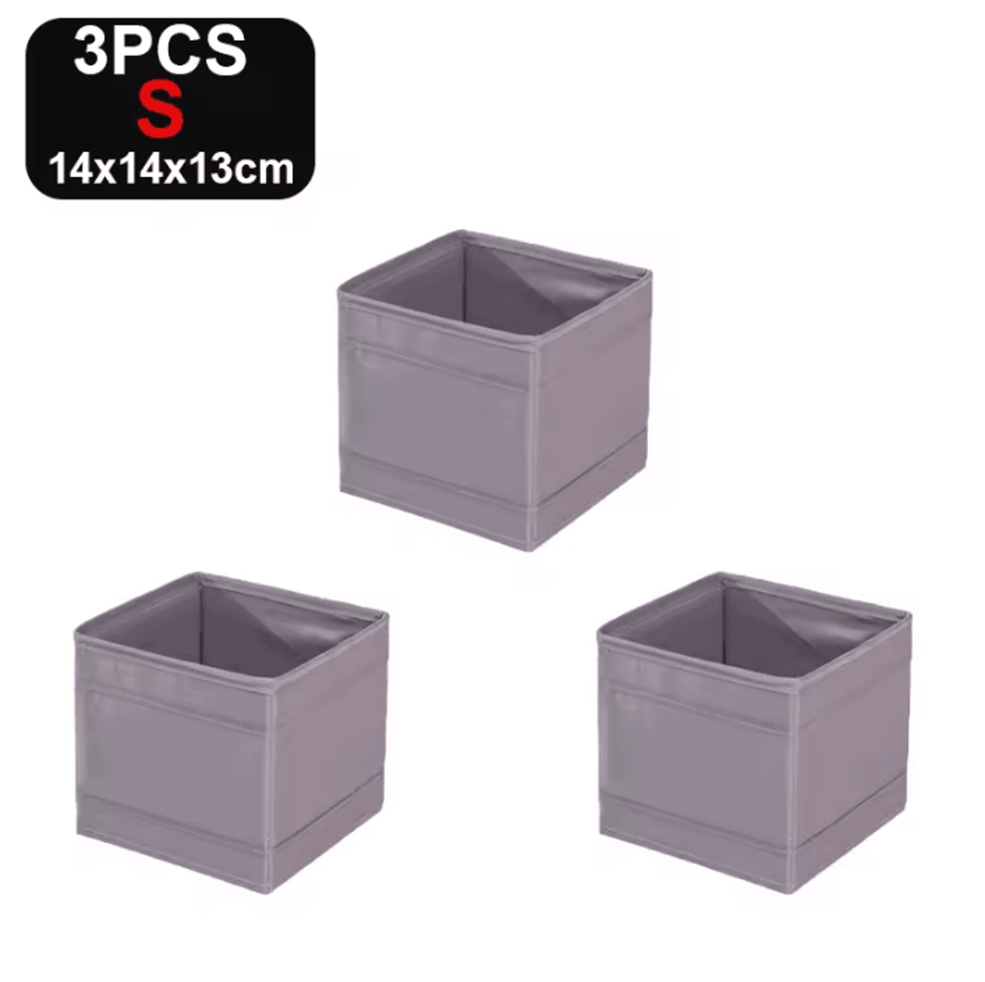 Foldable Oxford Fabric Drawer Organizer Underwear Bra And Clothing Storage Box For Wardrobe Organiz 2