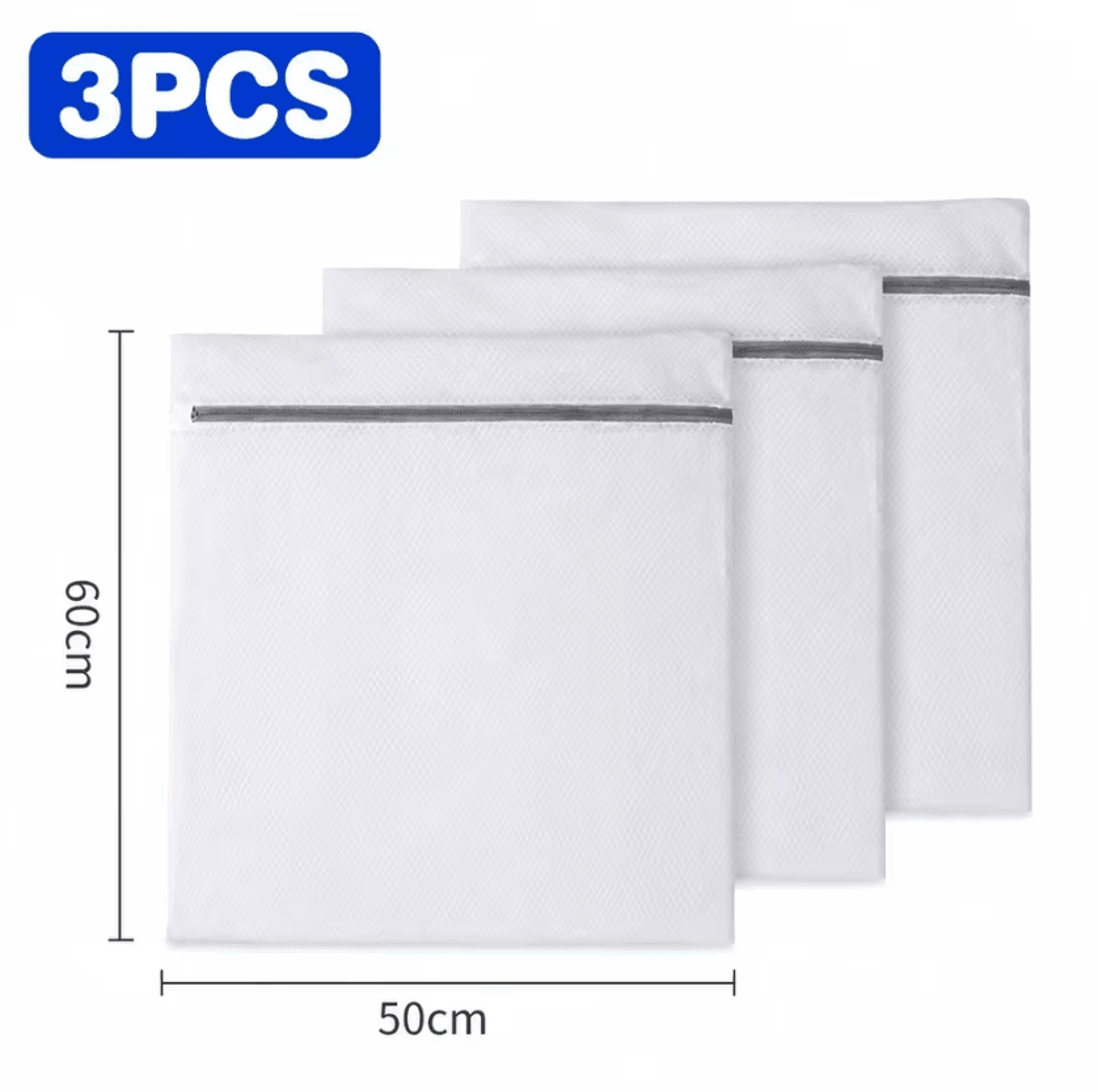 3 Piece Mesh Laundry Washing Bags For Delicate Clothes And Bra Protection 6