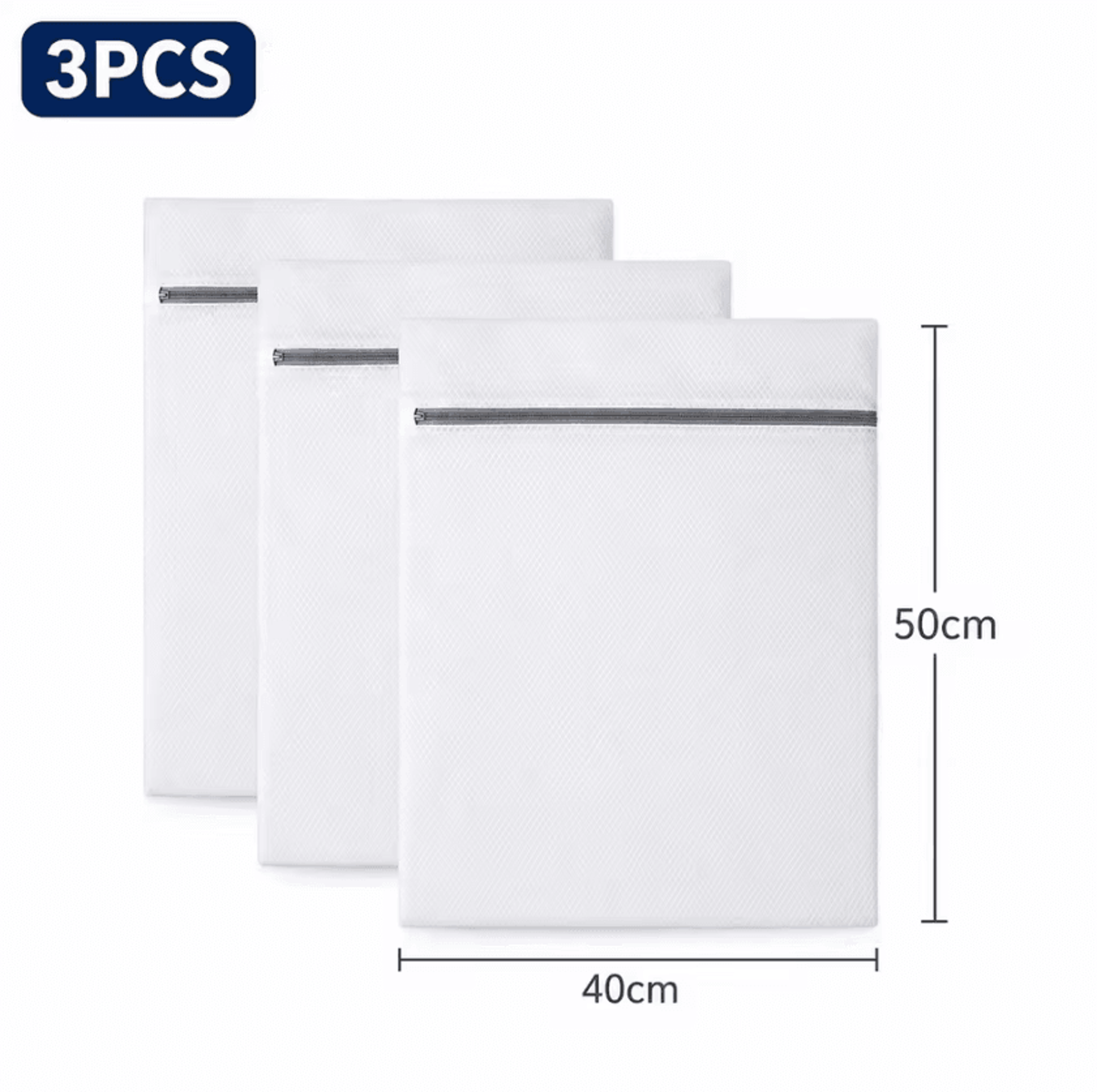 3 Piece Mesh Laundry Washing Bags For Delicate Clothes And Bra Protection 10