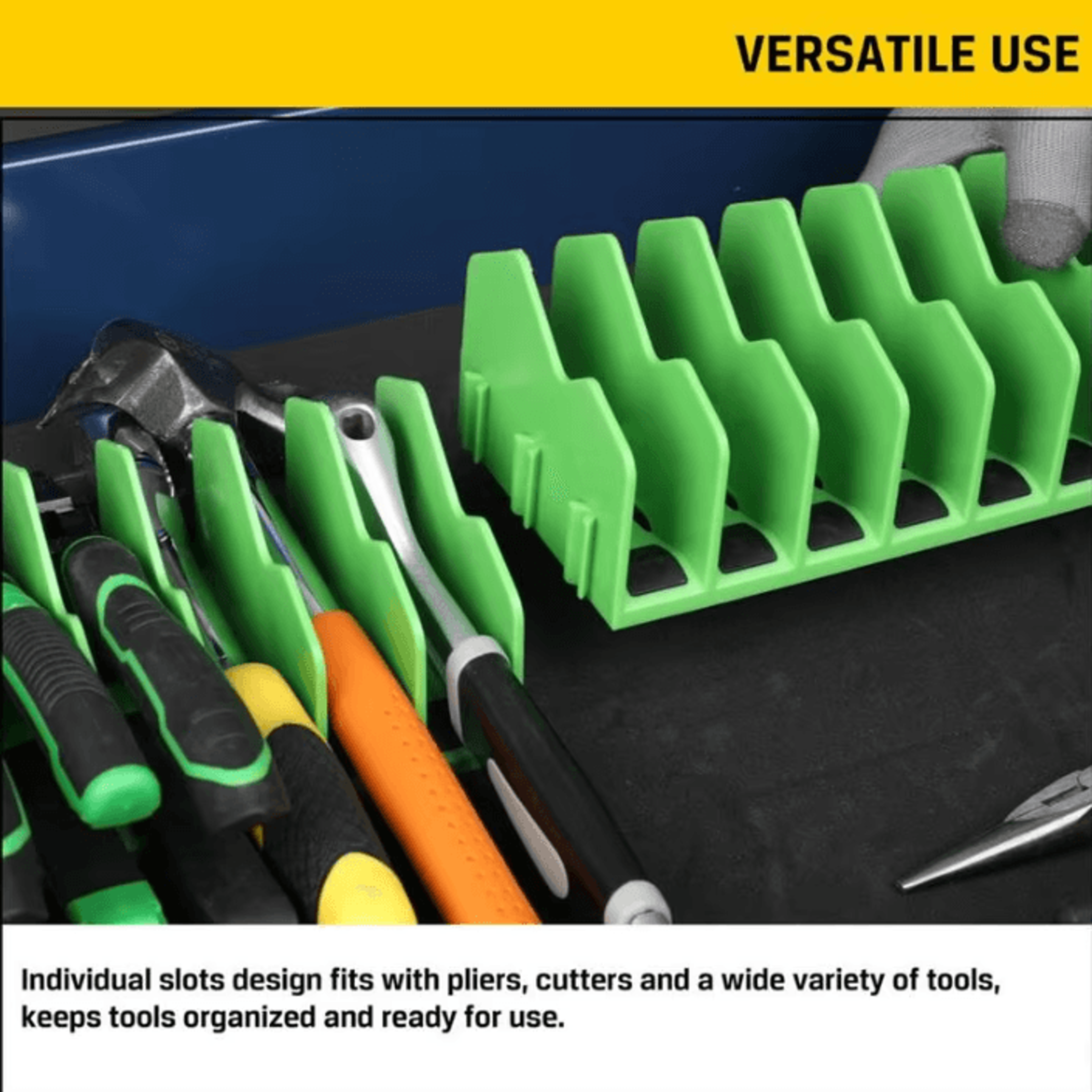 Space Saving Pliers Organizer Rack With 10 Tool Storage Slots 1
