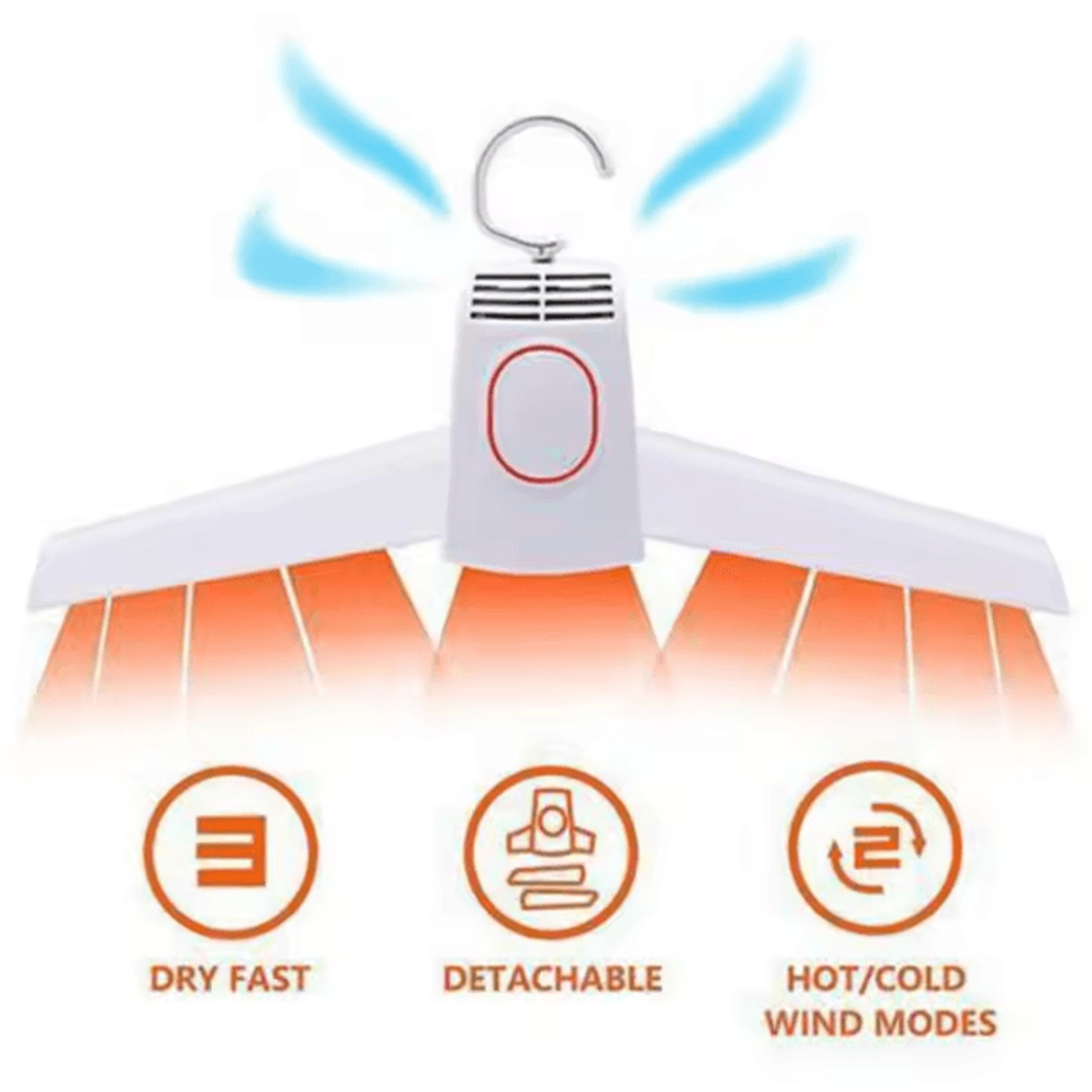 Smart Portable Foldable Clothes Dryer 110220V Electric Laundry And Shoe Tumble Dryer 1