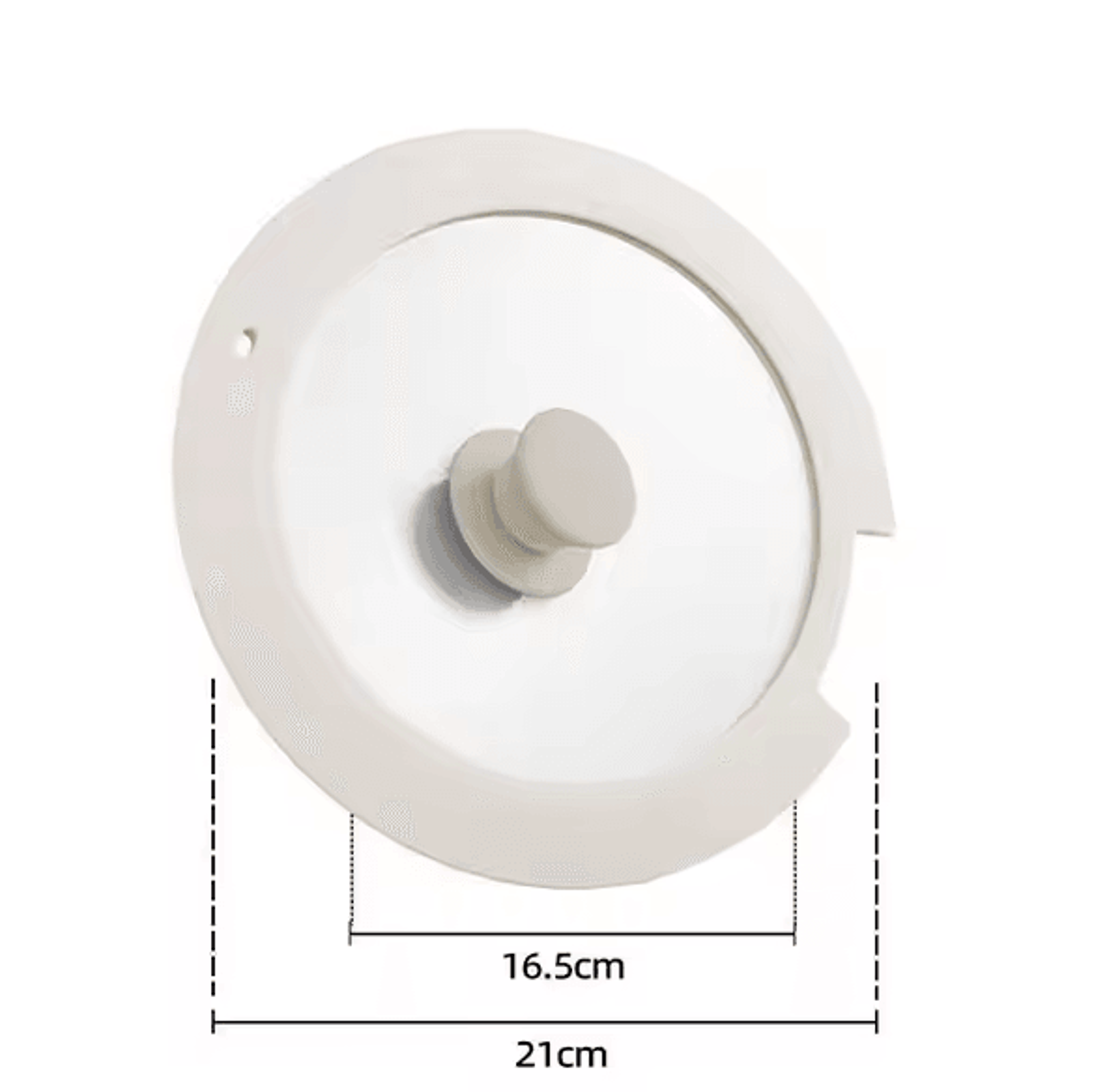 Universal Silicone Pot Lid  FoodGrade Tempered Glass Pan Cover 7