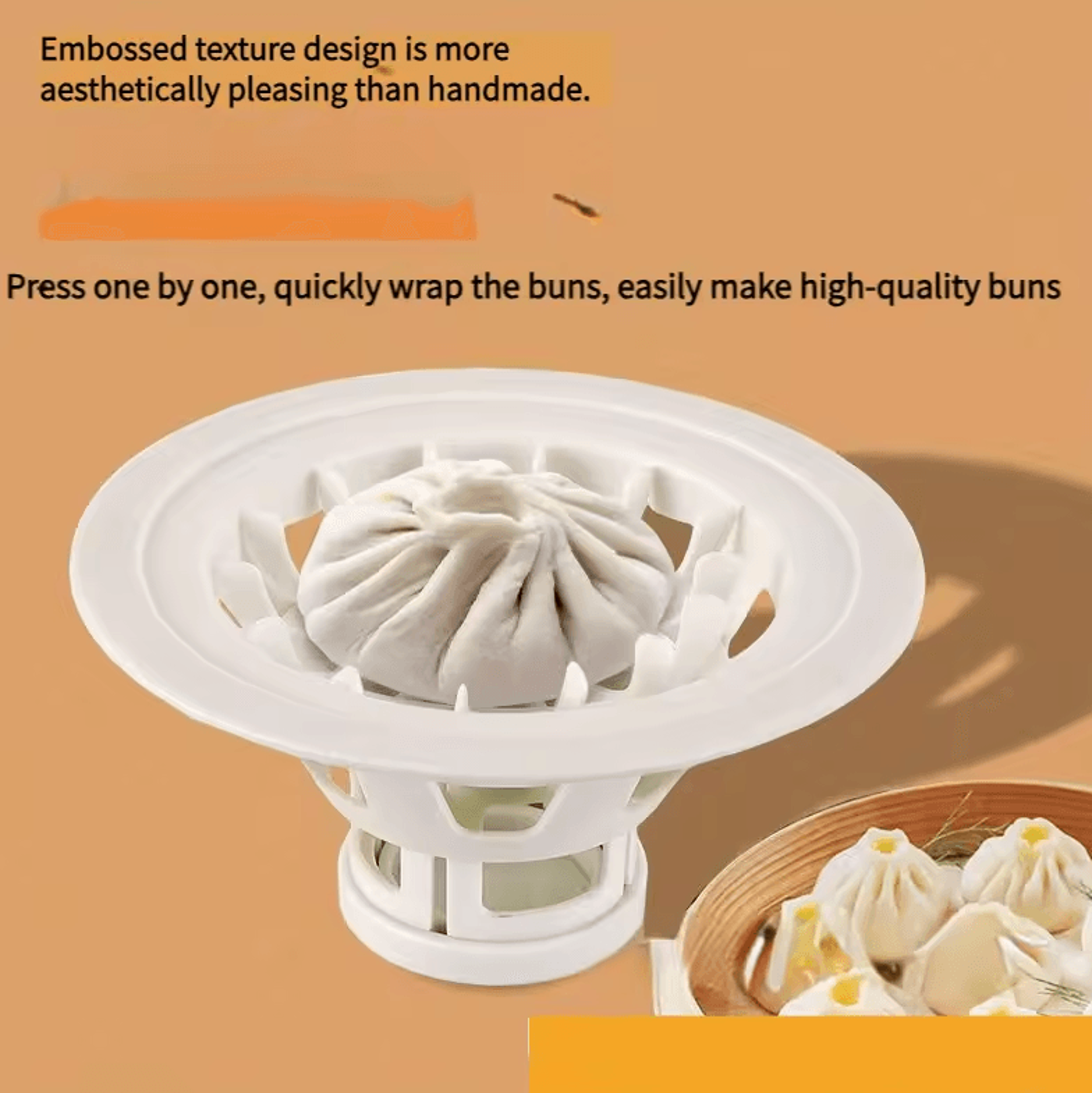EasyRelease NonStick Dumpling Maker  Food Grade ABS Kitchen Gadget 1