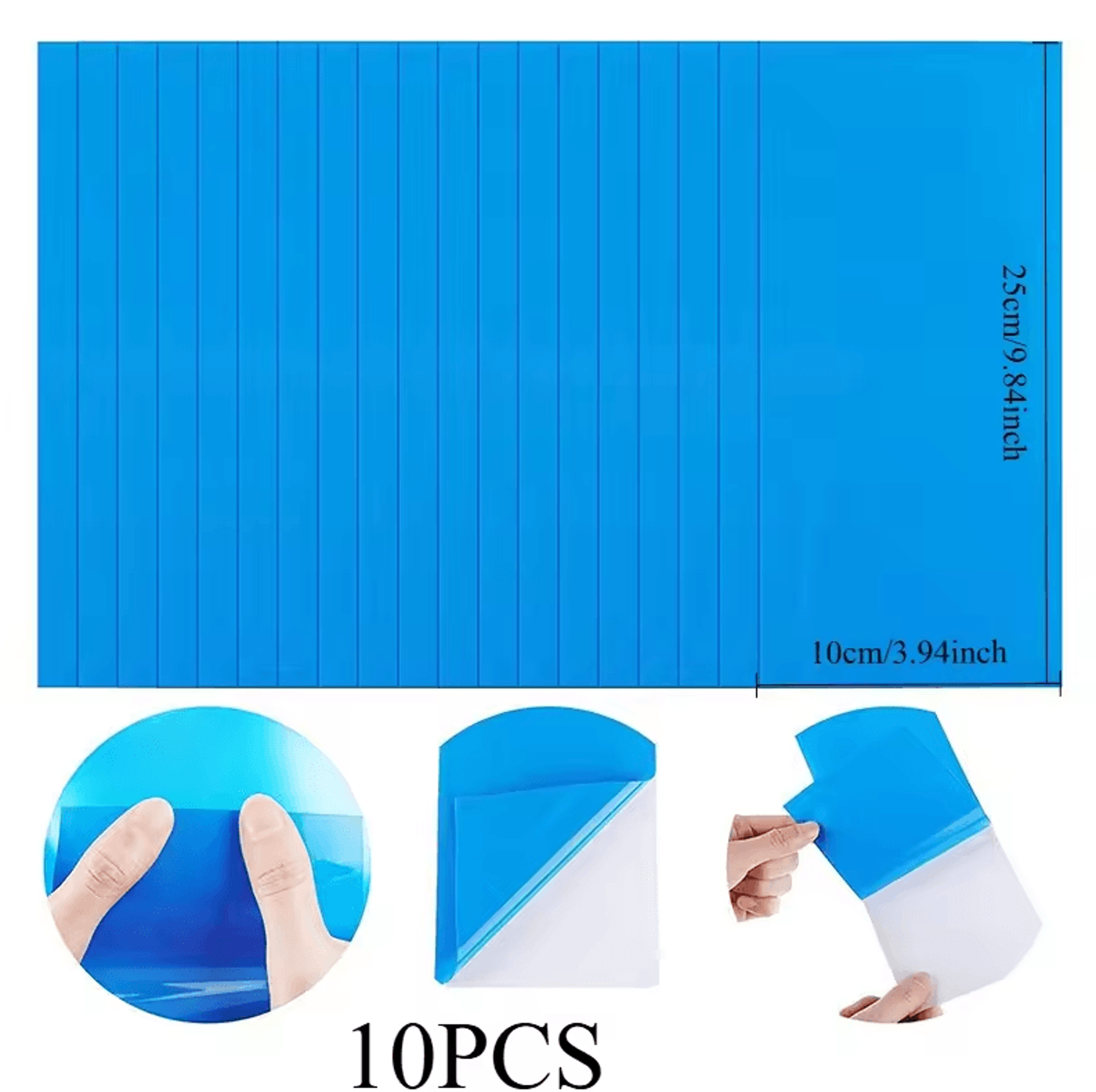 1020 Pieces Underwater SelfAdhesive Swimming Pool Patch  PVC Pool Repair Kit 2