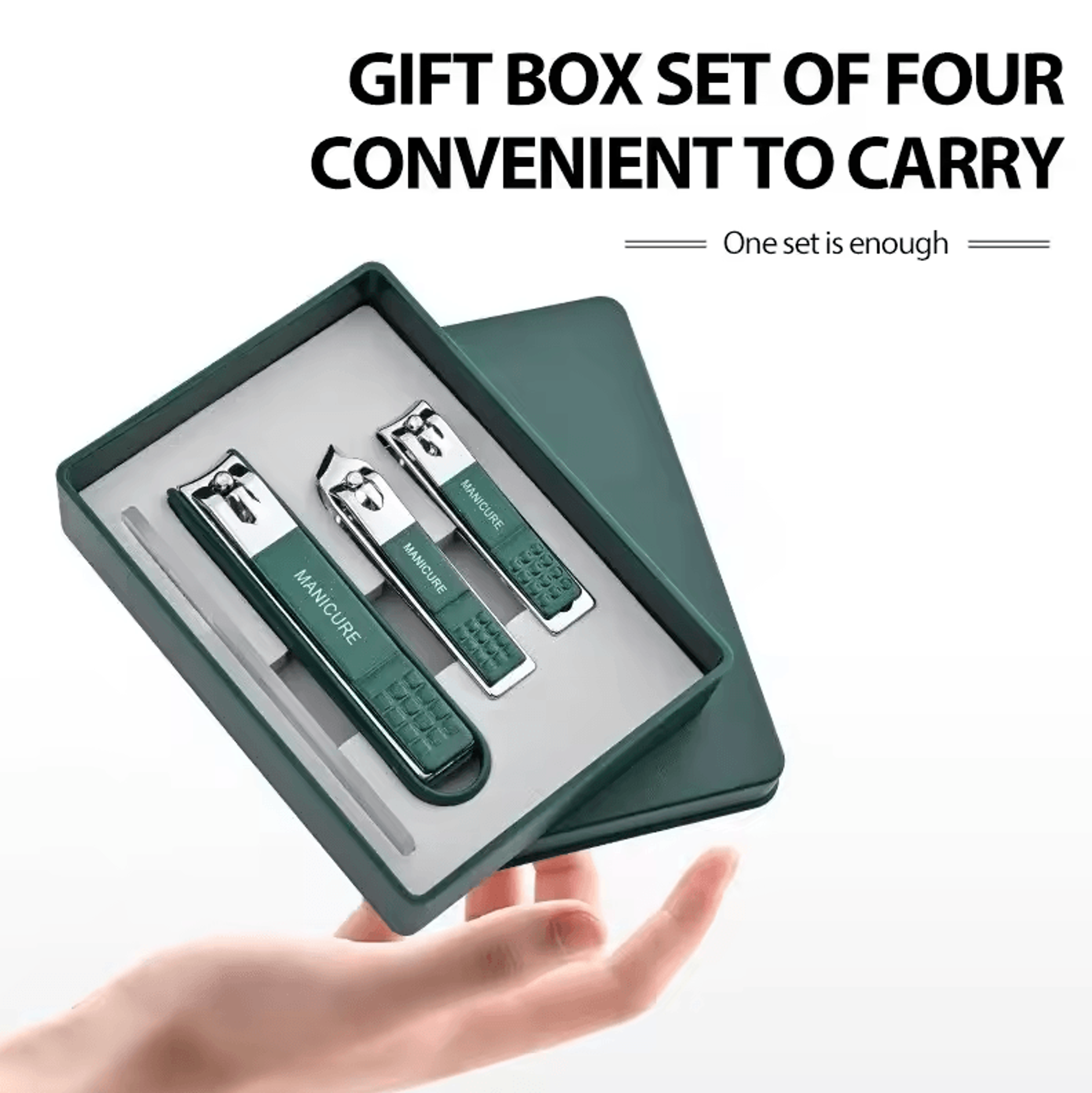 HighGrade Household Nail Clipper Set  Universal Portable Pedicure Tools For Men  Women 1