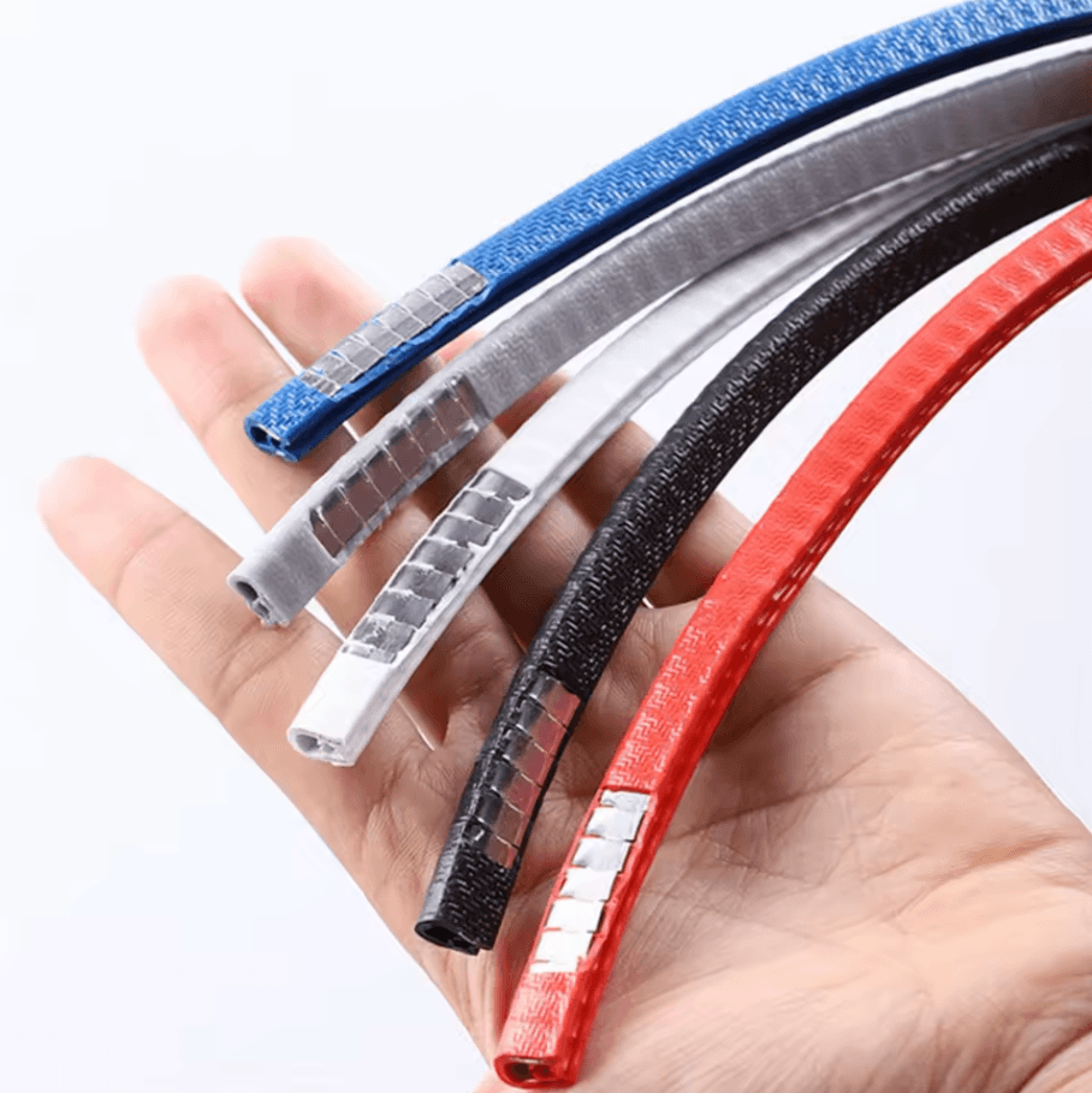 10m Car Rubber Edging Protection Strip  Door Edge Guards  Side Protector Trim Molding 3