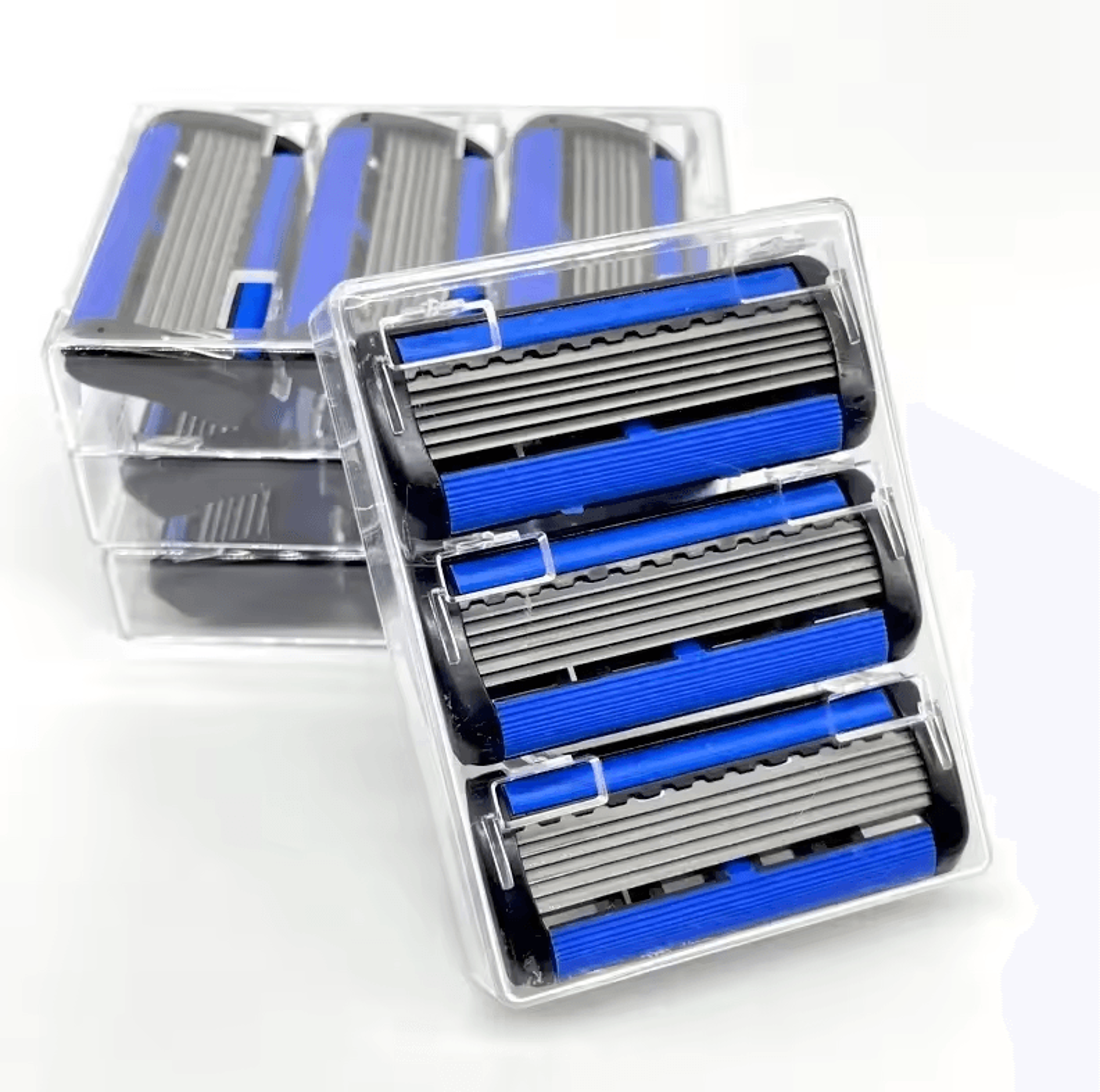 Classic 6Edge Safety Razor  Manual Shaver With 27 Replacement Blades For Mens  Womens Hair Removal 2
