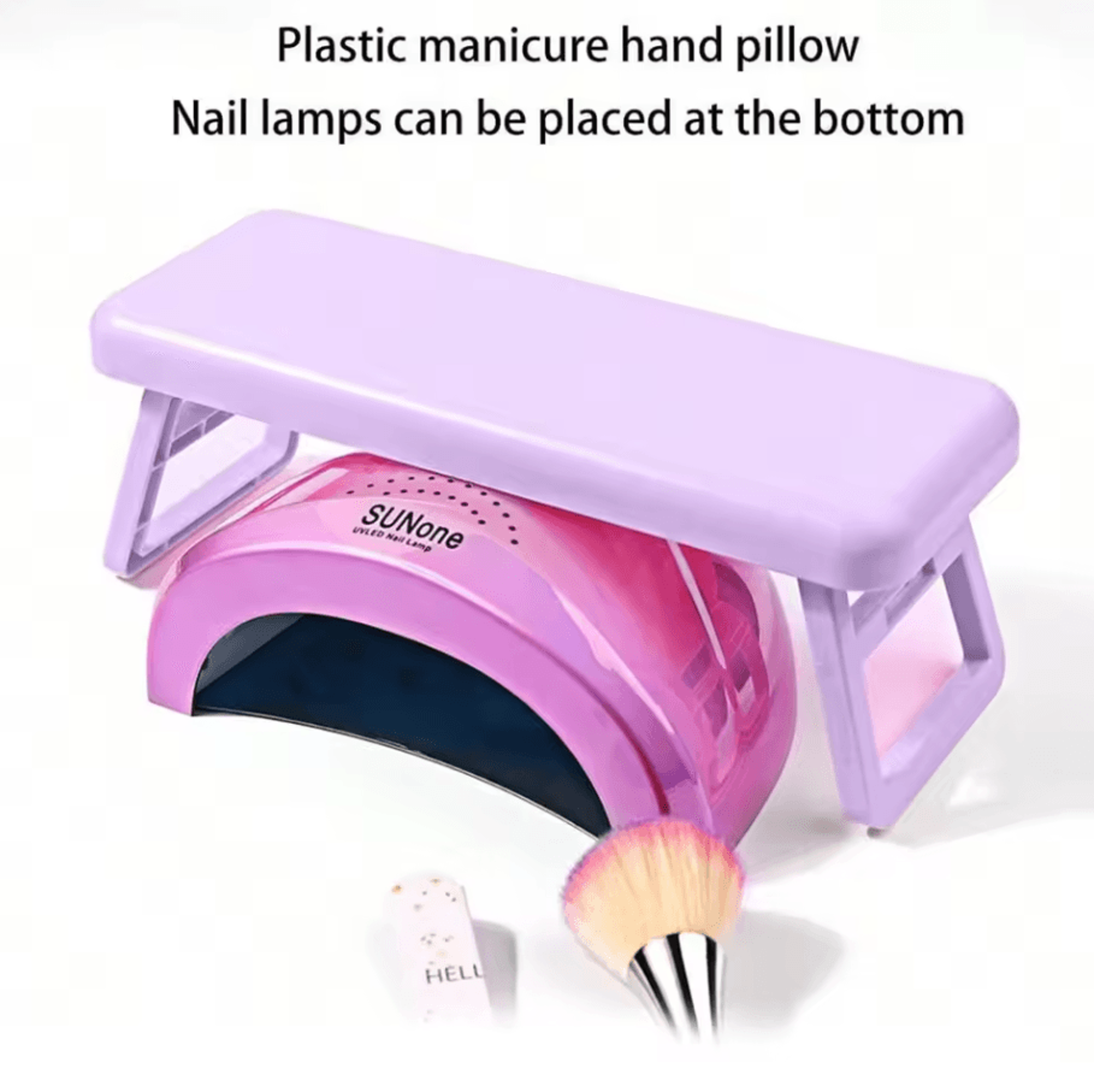 Nail Enhancement Hand Pillow  Foldable AntiSlip Cushion  Portable Wrist Support Stand 2