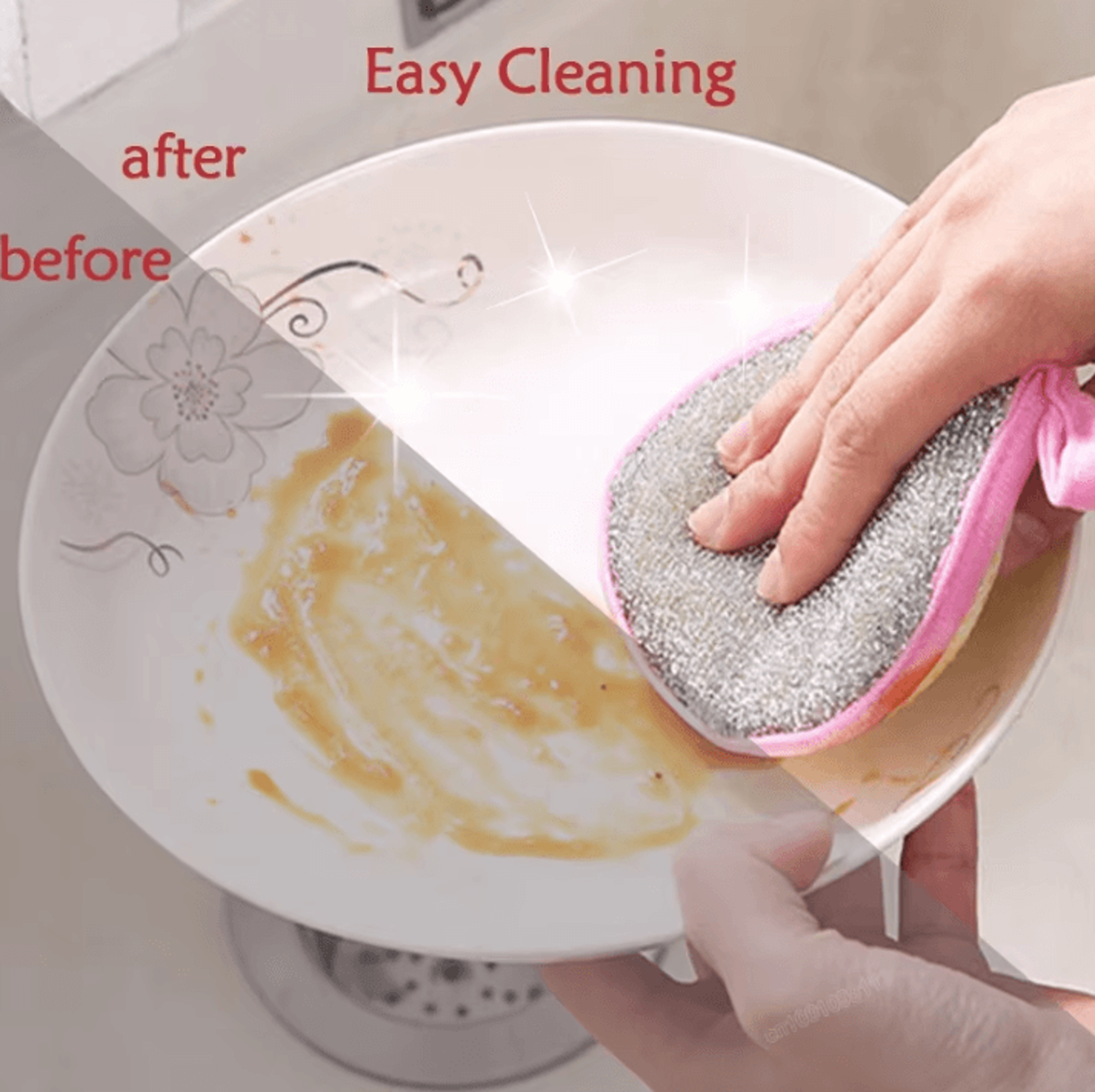 Double Side Dishwashing Sponges For Pan Pot Cleaning 51020 Pieces 2