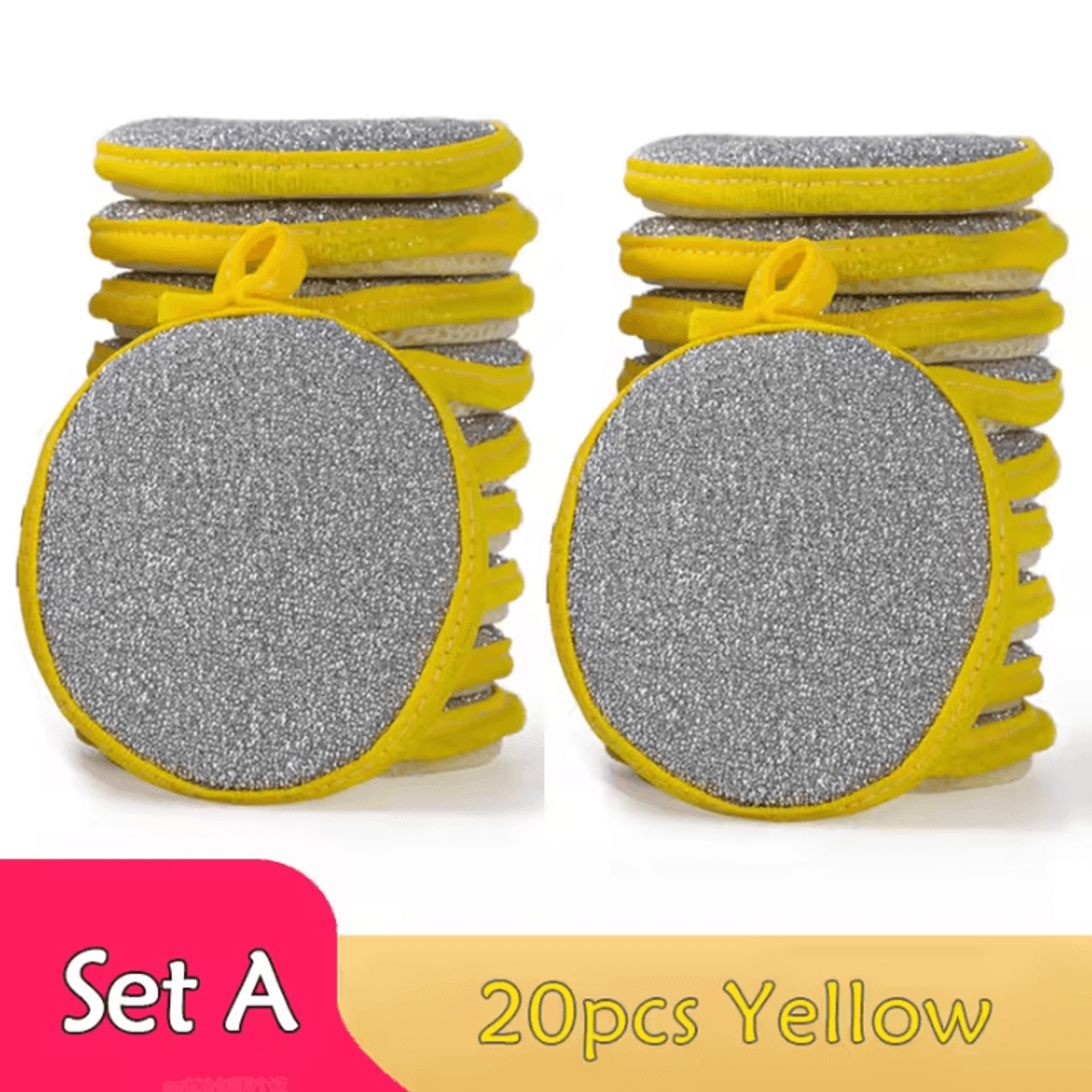 Double Side Dishwashing Sponges For Pan Pot Cleaning 51020 Pieces 12