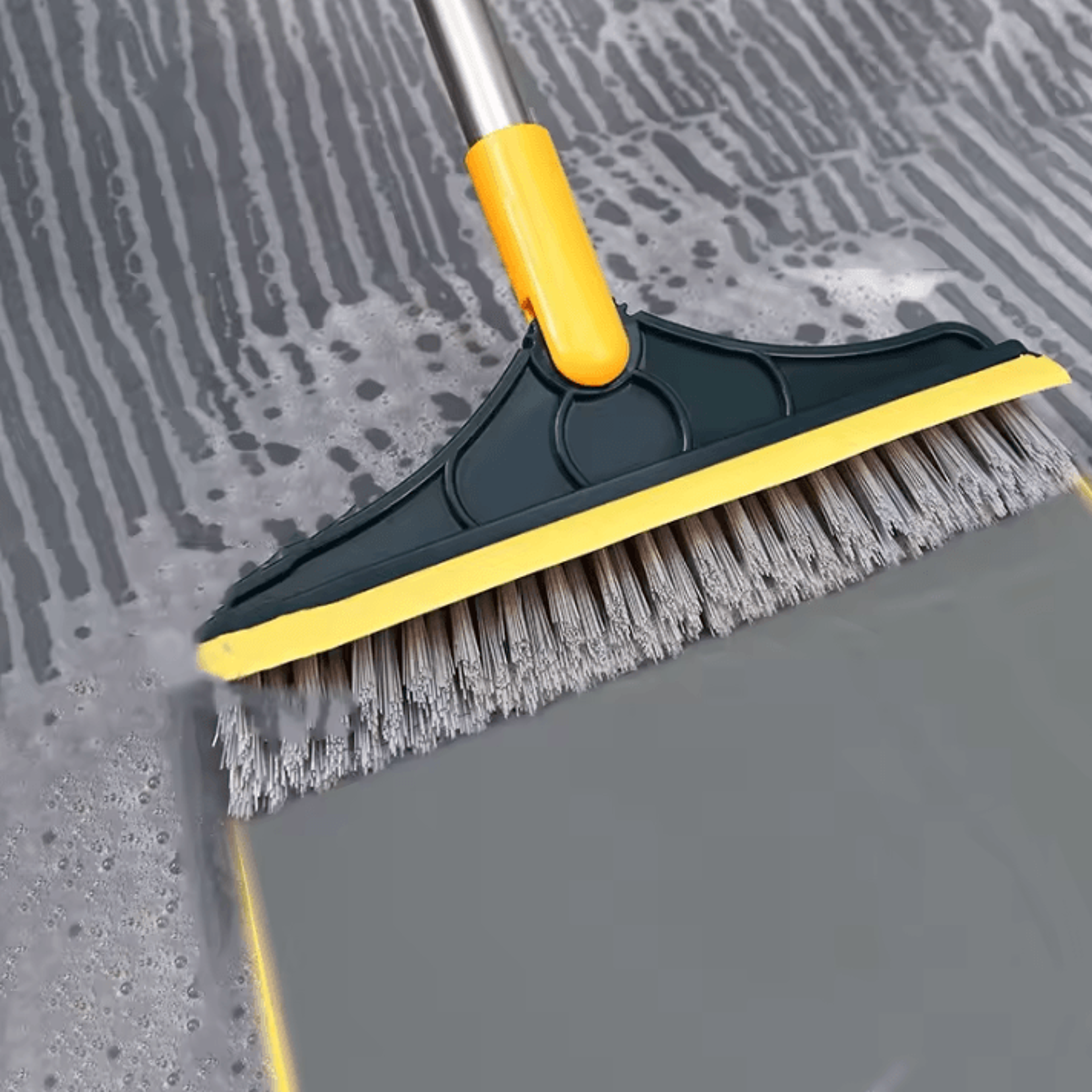 Long Handle Floor Brush  Bathroom Cleaning Brush  Toilet  Tile Scrub Brush For Seam And Wall Wash 1