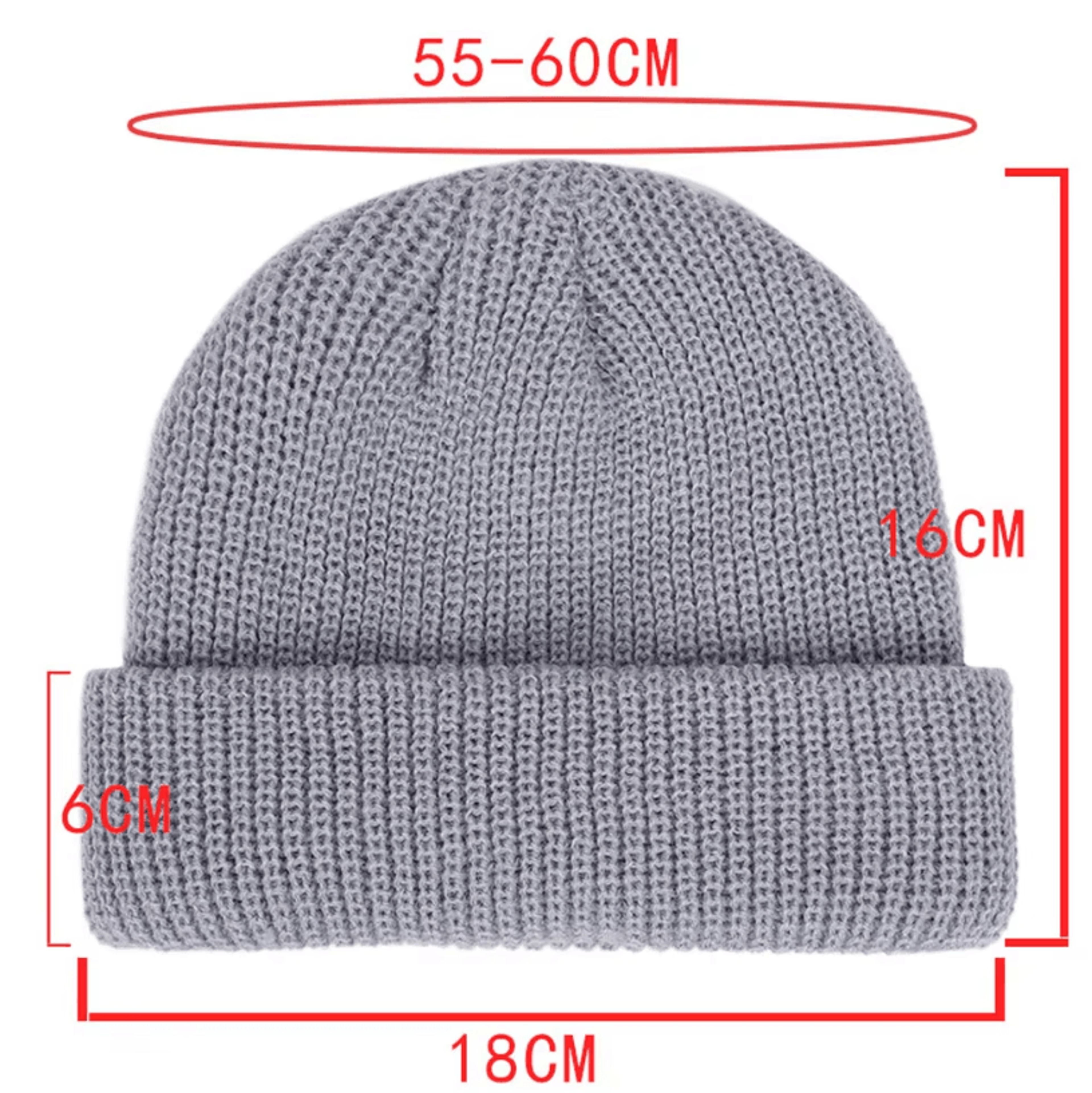 One Size Winter Warm Beanie Winter Warm Beanie Knitted Skull Cap Elastic Unisex Hip Hop Wool Hat Fo 3