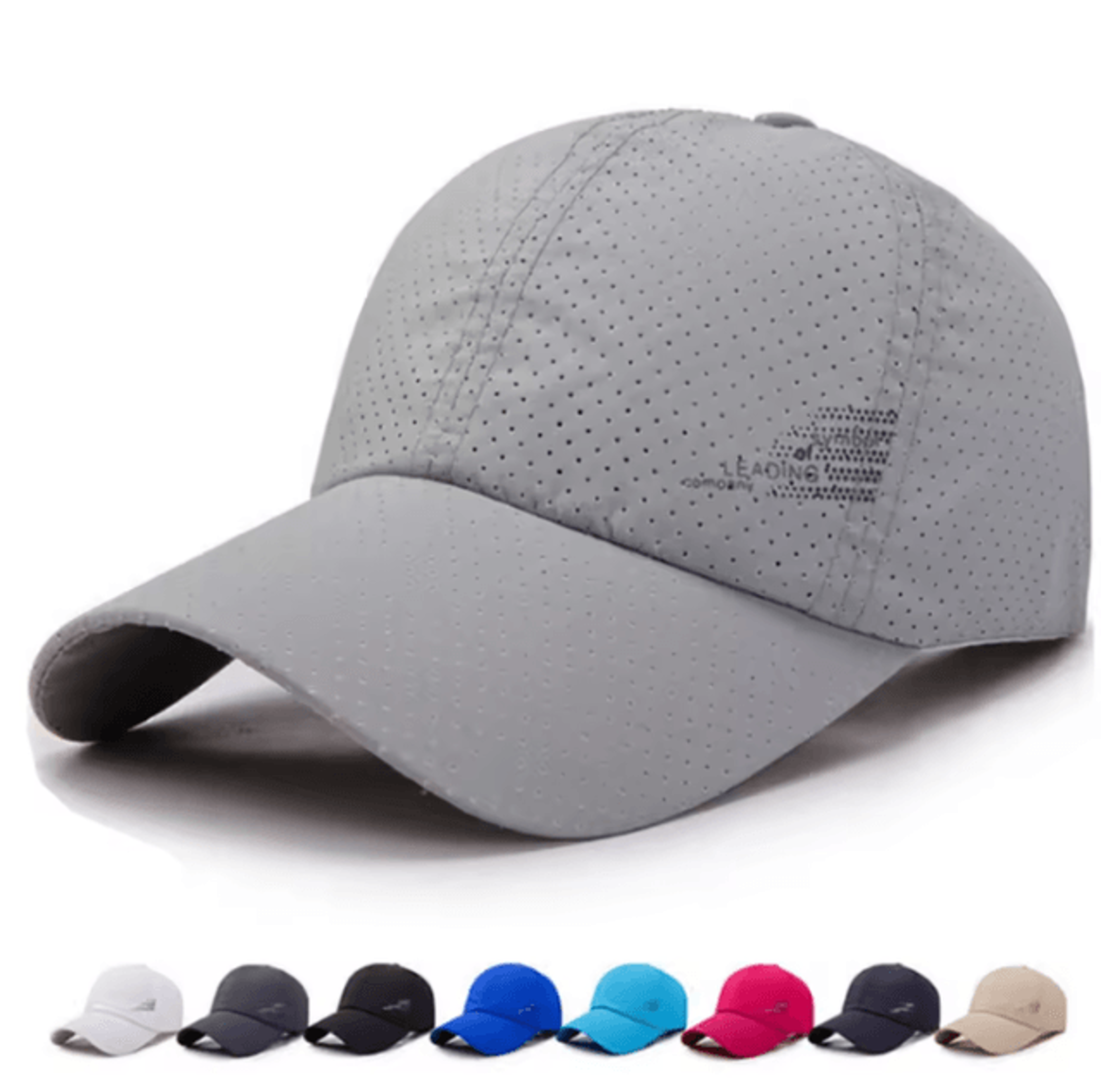 adjustable quick-dry sun hat adjustable unisex baseball cap for golf, fishing and outdoor summer fun